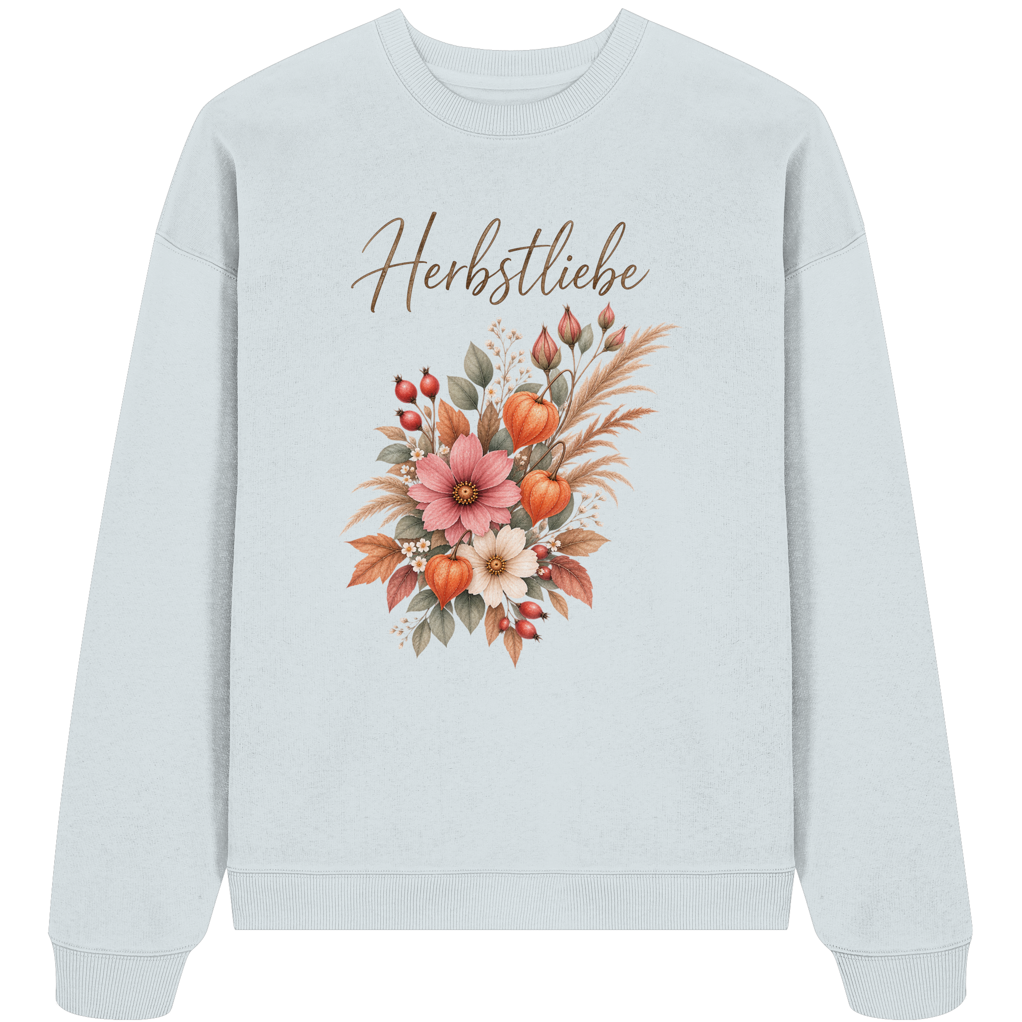 Autumn Garden – Florale Herbstliebe - Organic Oversize Sweatshirt