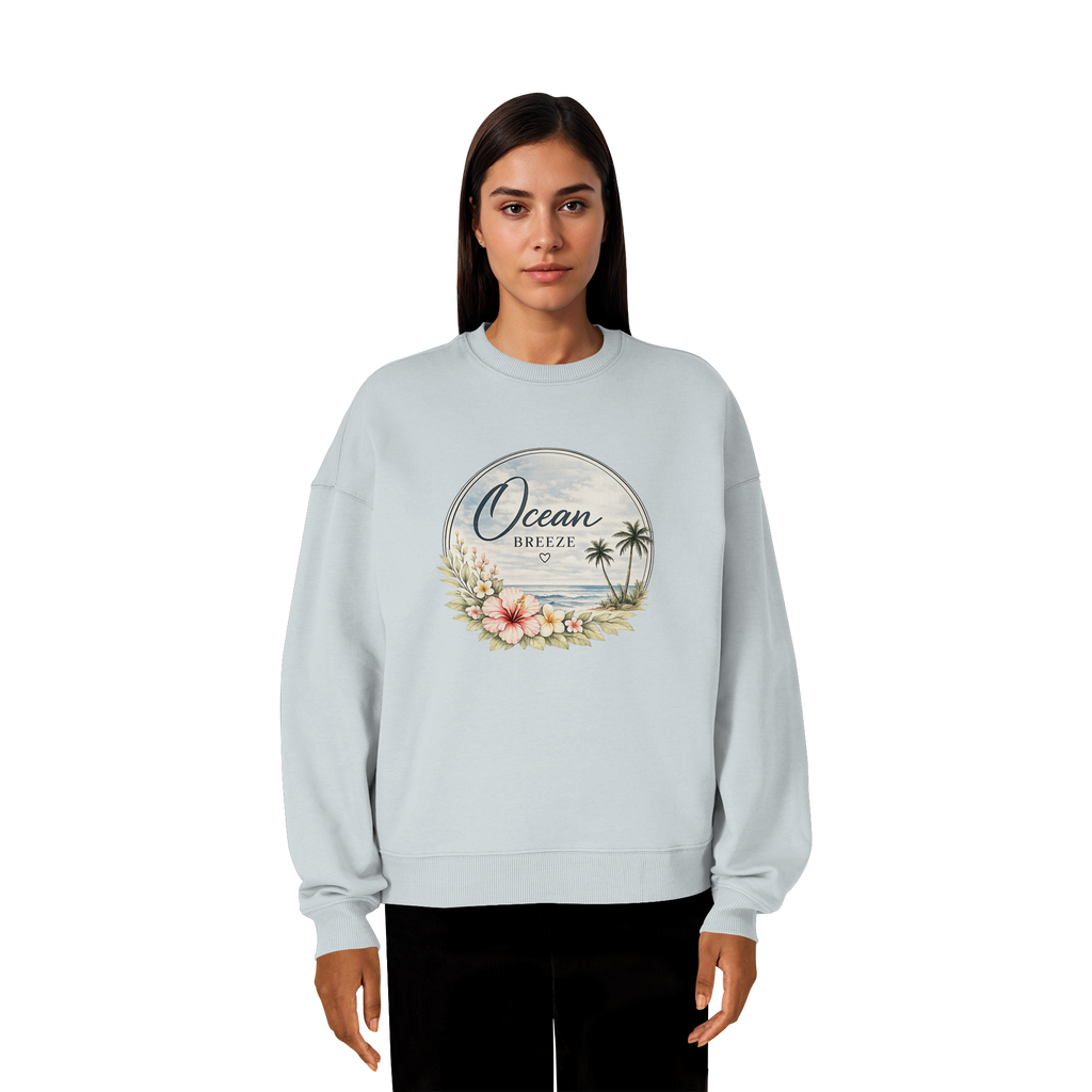 Ocean Breeze - Organic Oversize Sweatshirt
