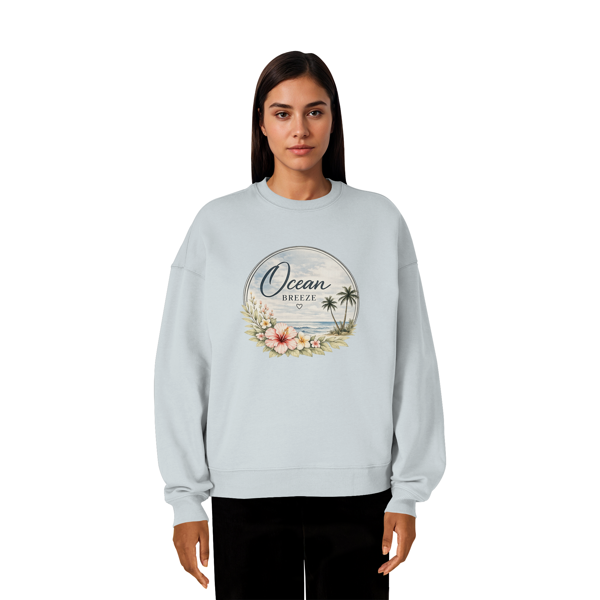 Ocean Breeze - Organic Oversize Sweatshirt