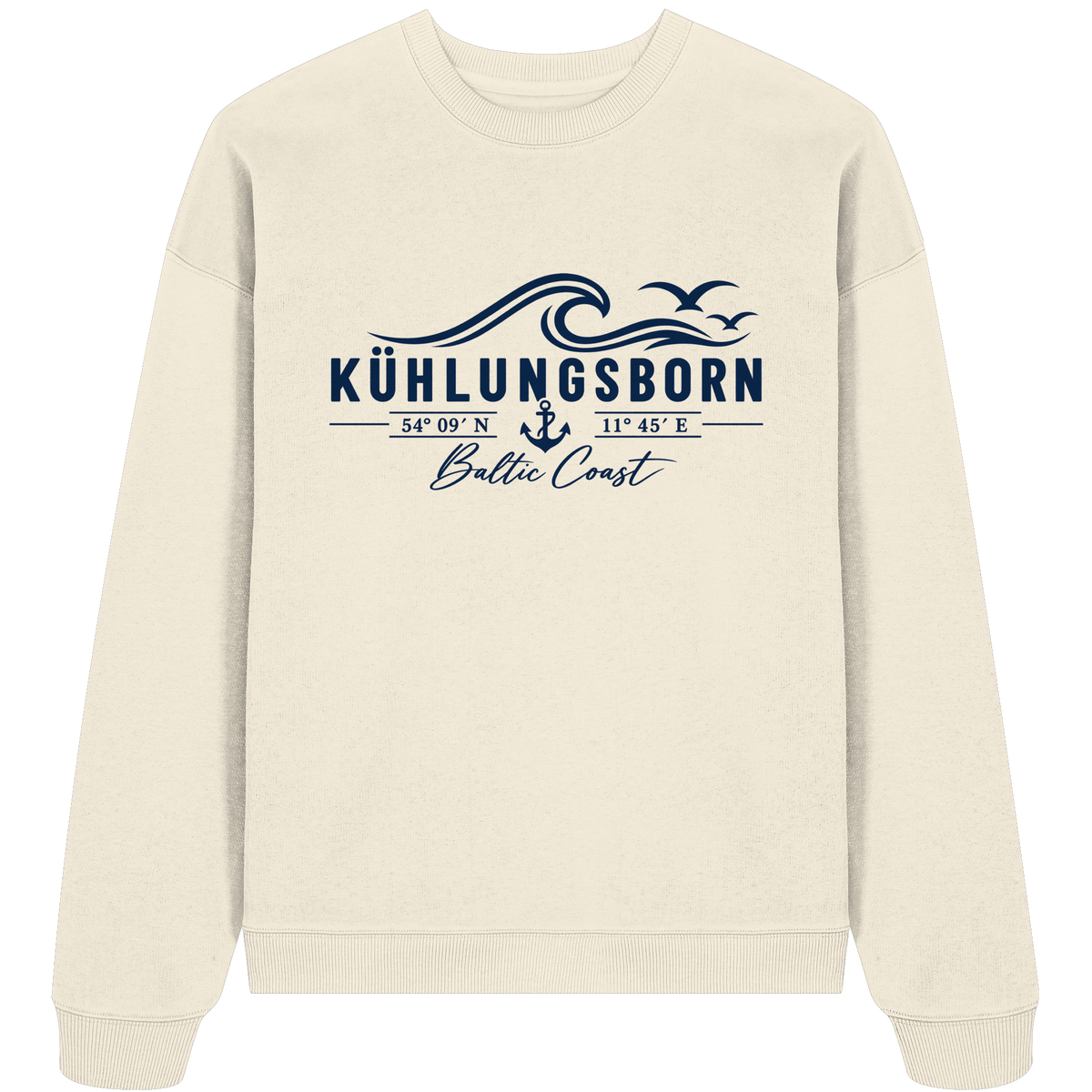Kühlungsborn – Baltic Coast - Organic Oversize Sweatshirt