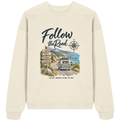 Follow the Road – Vanlife – Bio Oversize Sweatshirt – Frontprint