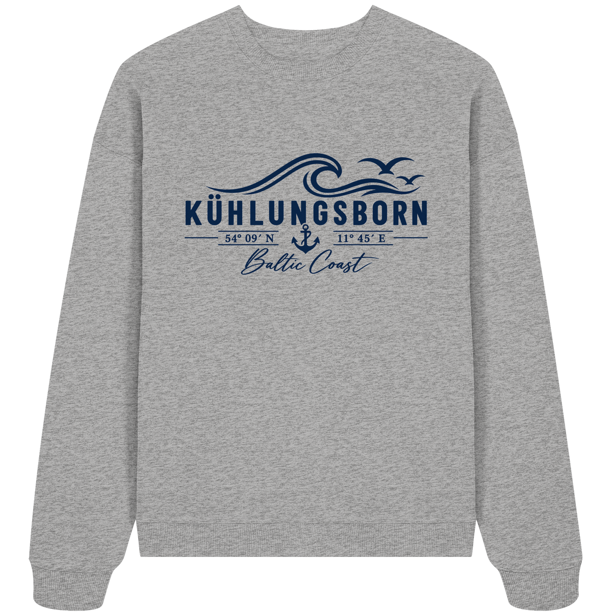 Kühlungsborn – Baltic Coast - Organic Oversize Sweatshirt