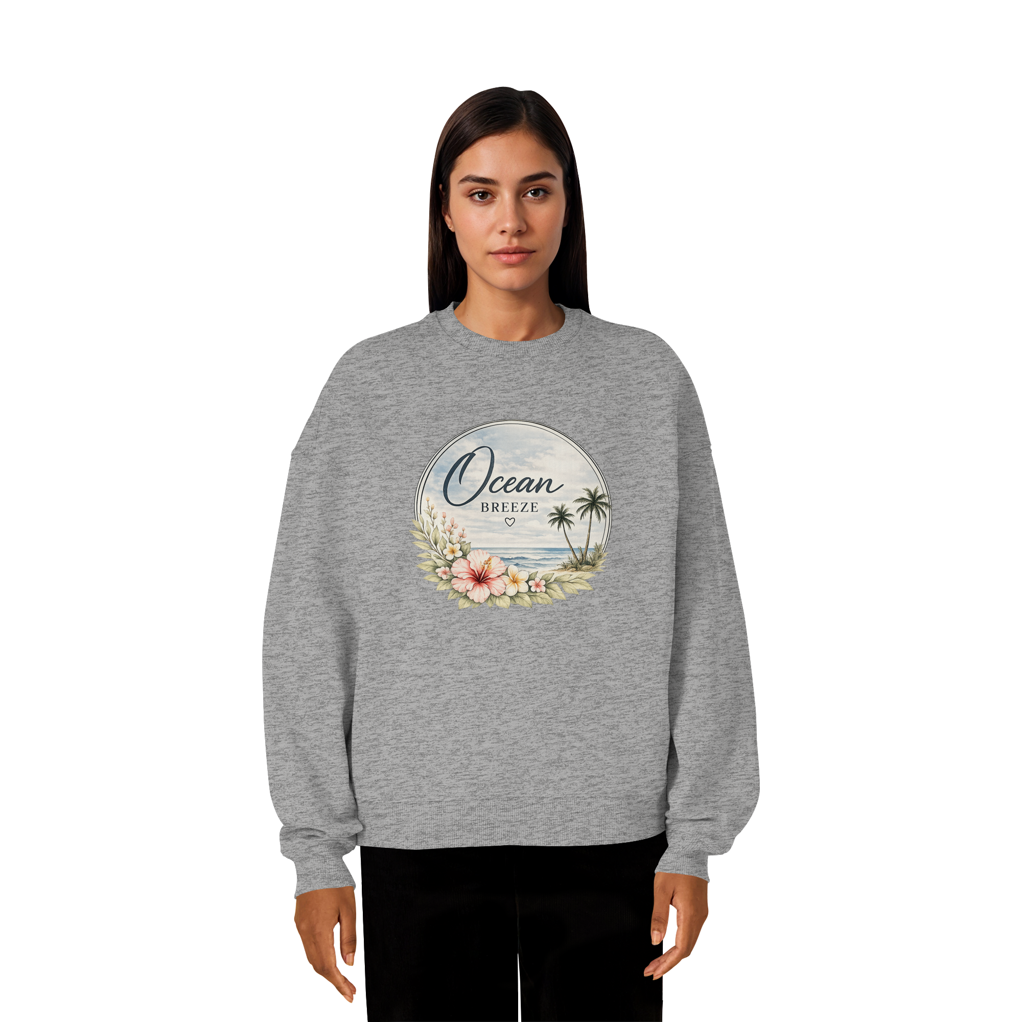 Ocean Breeze - Organic Oversize Sweatshirt