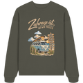 Zuhause ist, wo wir parken – Vanlife & Camping - Bio Oversize Sweatshirt