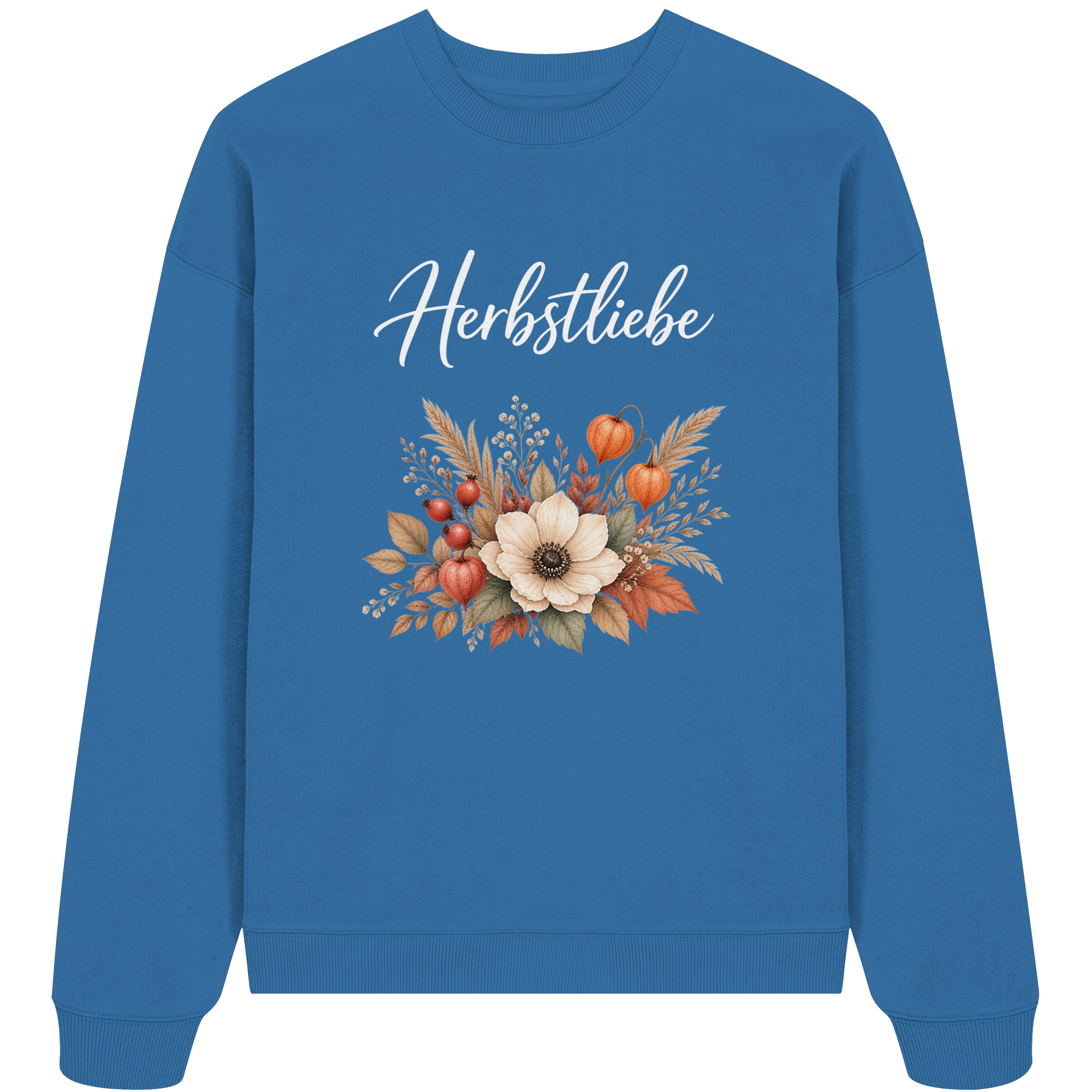 Herbstliebe – Golden Harvest - Dark Edition - - Organic Oversize Sweatshirt