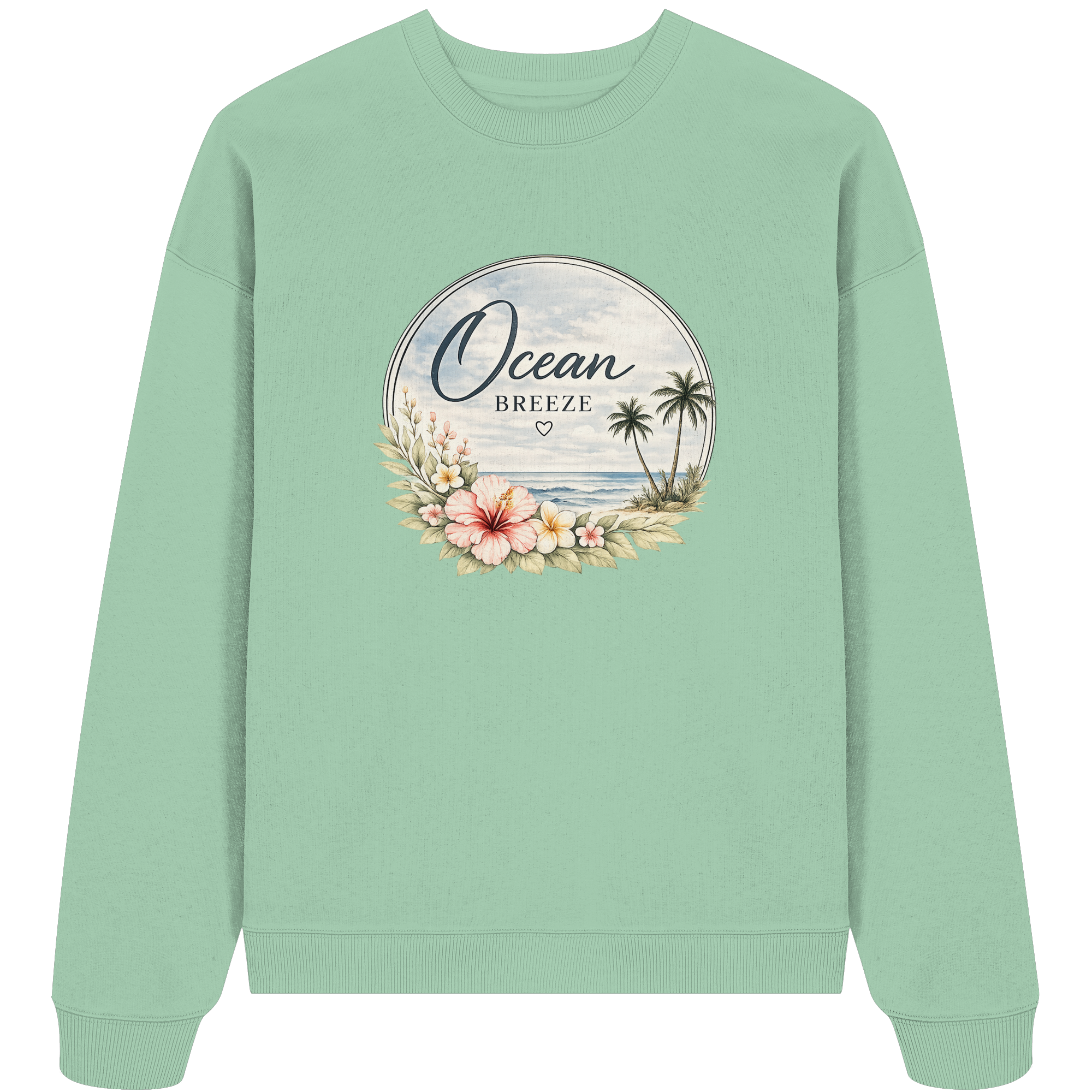 Ocean Breeze - Organic Oversize Sweatshirt