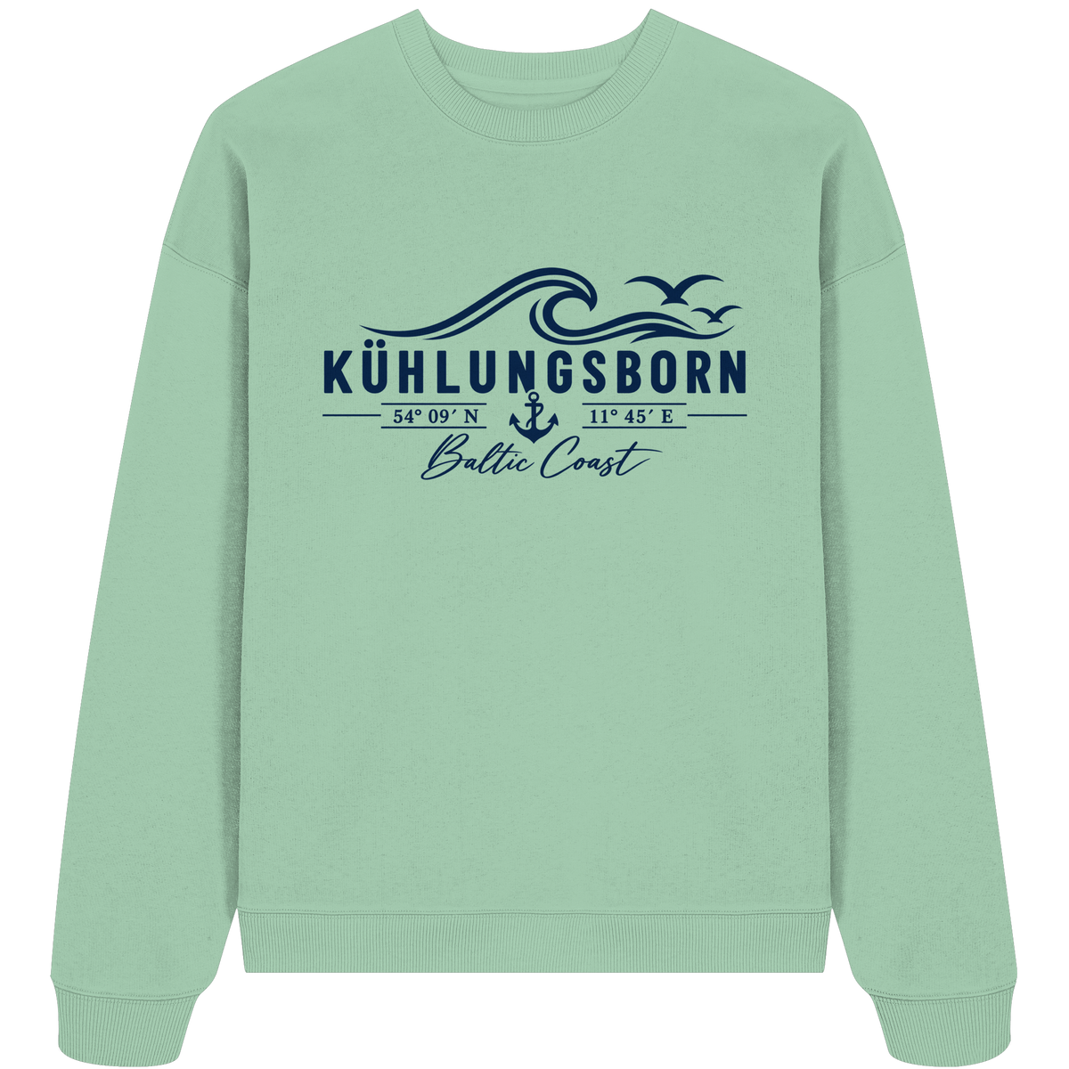 Kühlungsborn – Baltic Coast - Organic Oversize Sweatshirt