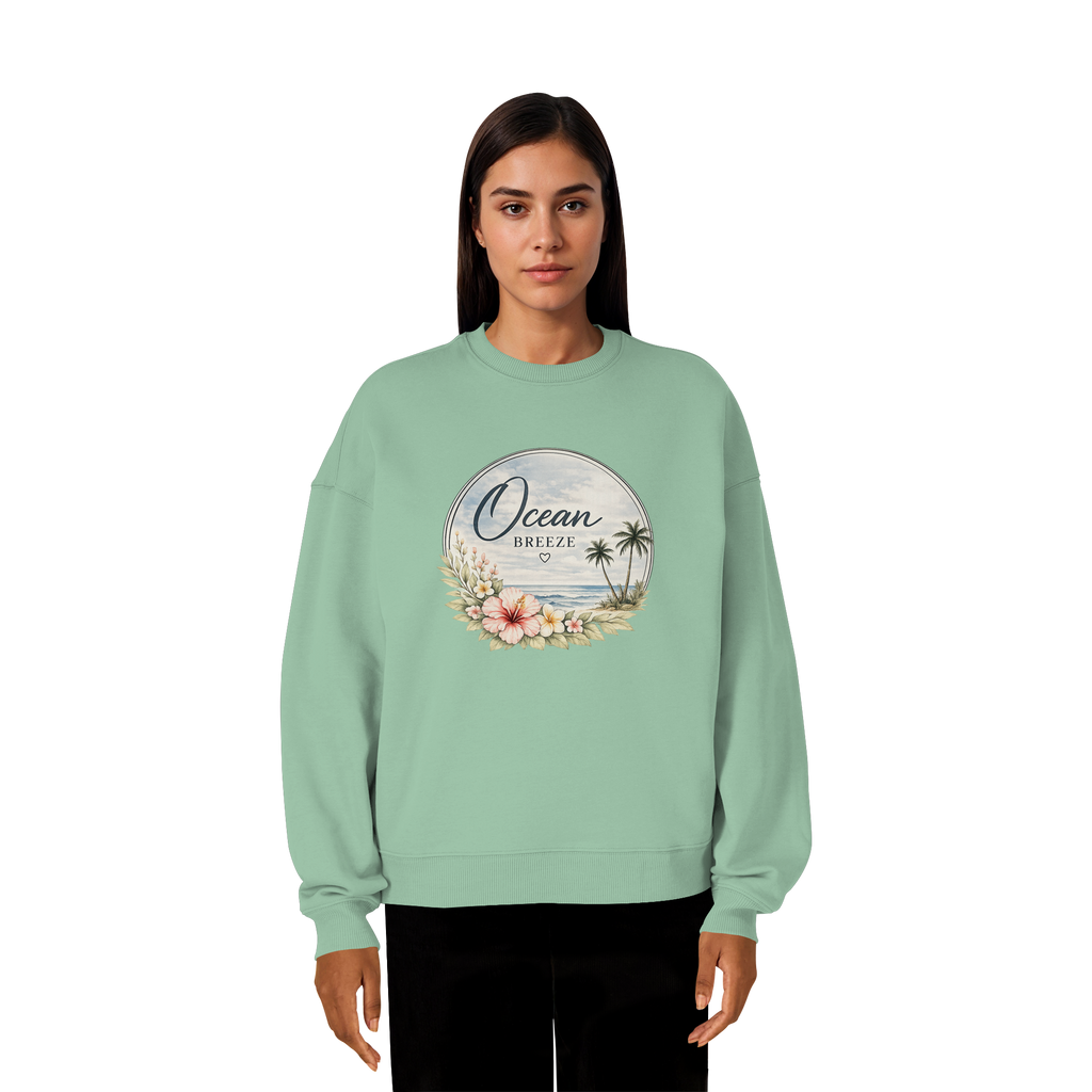 Ocean Breeze - Organic Oversize Sweatshirt