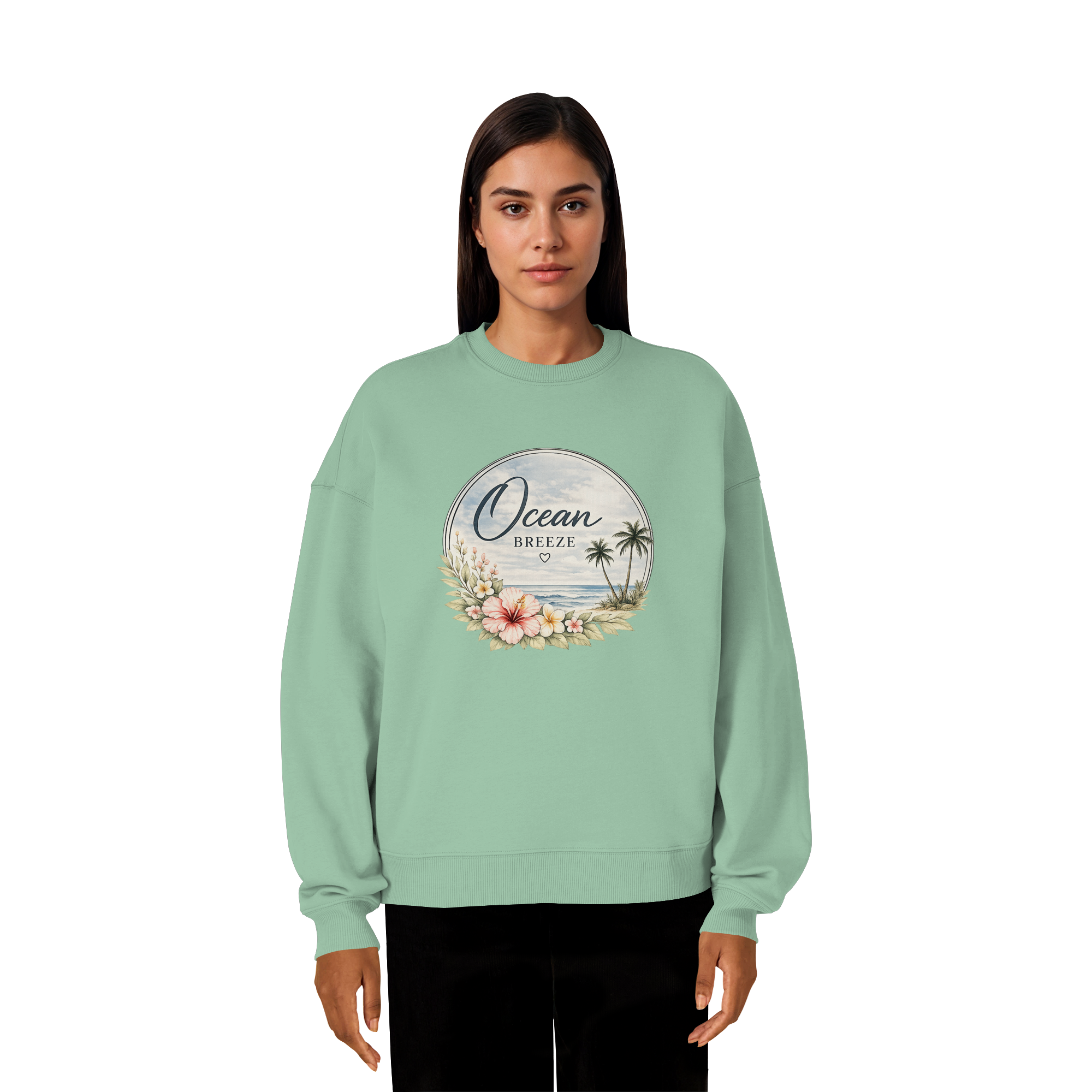 Ocean Breeze - Organic Oversize Sweatshirt