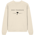 Koh Phangan – Minimal Palm - Organic Oversize Sweatshirt