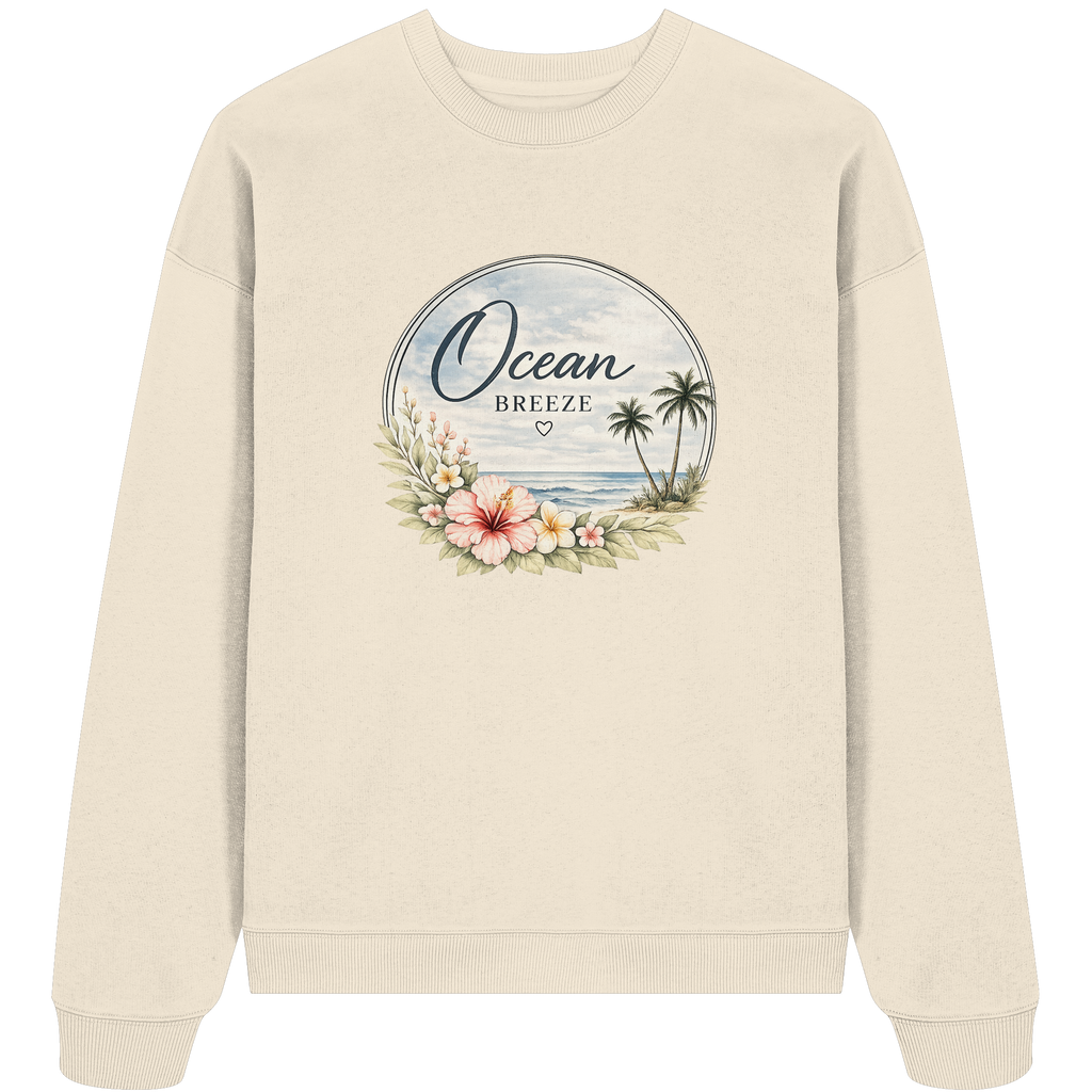 Ocean Breeze - Organic Oversize Sweatshirt