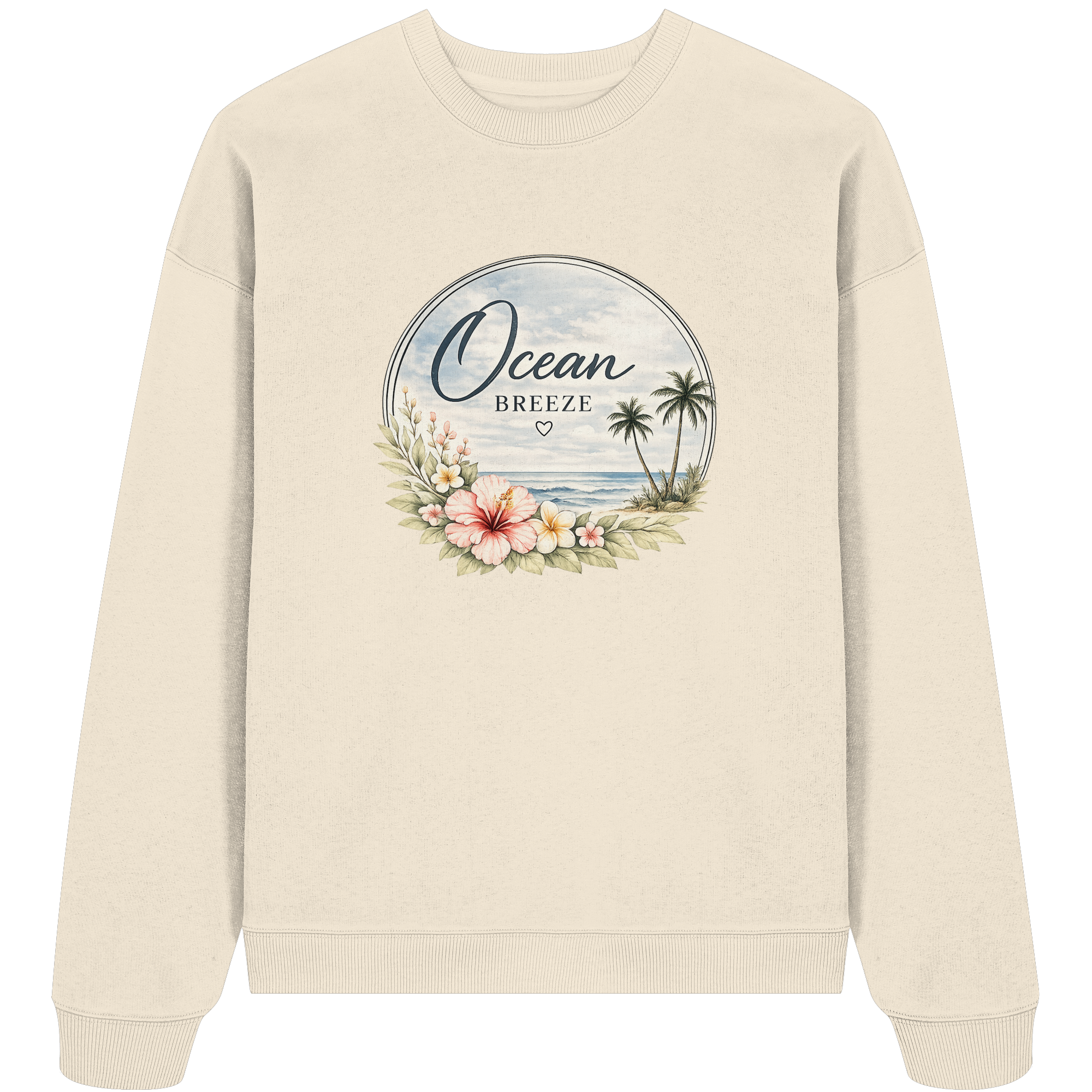 Ocean Breeze - Organic Oversize Sweatshirt
