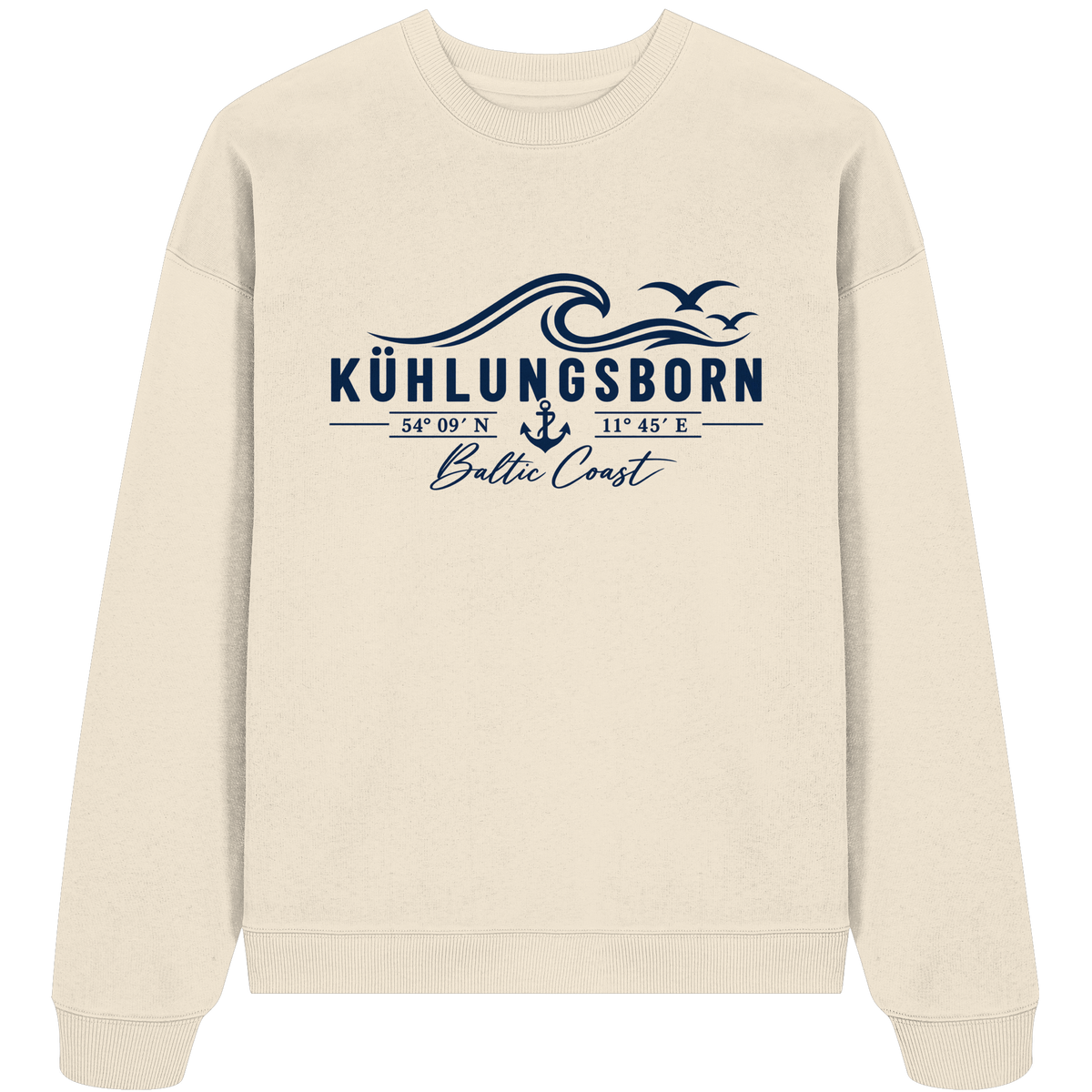 Kühlungsborn – Baltic Coast - Organic Oversize Sweatshirt