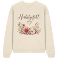 Herbstgefühl – Autumn Bloom - Organic Oversize Sweatshirt