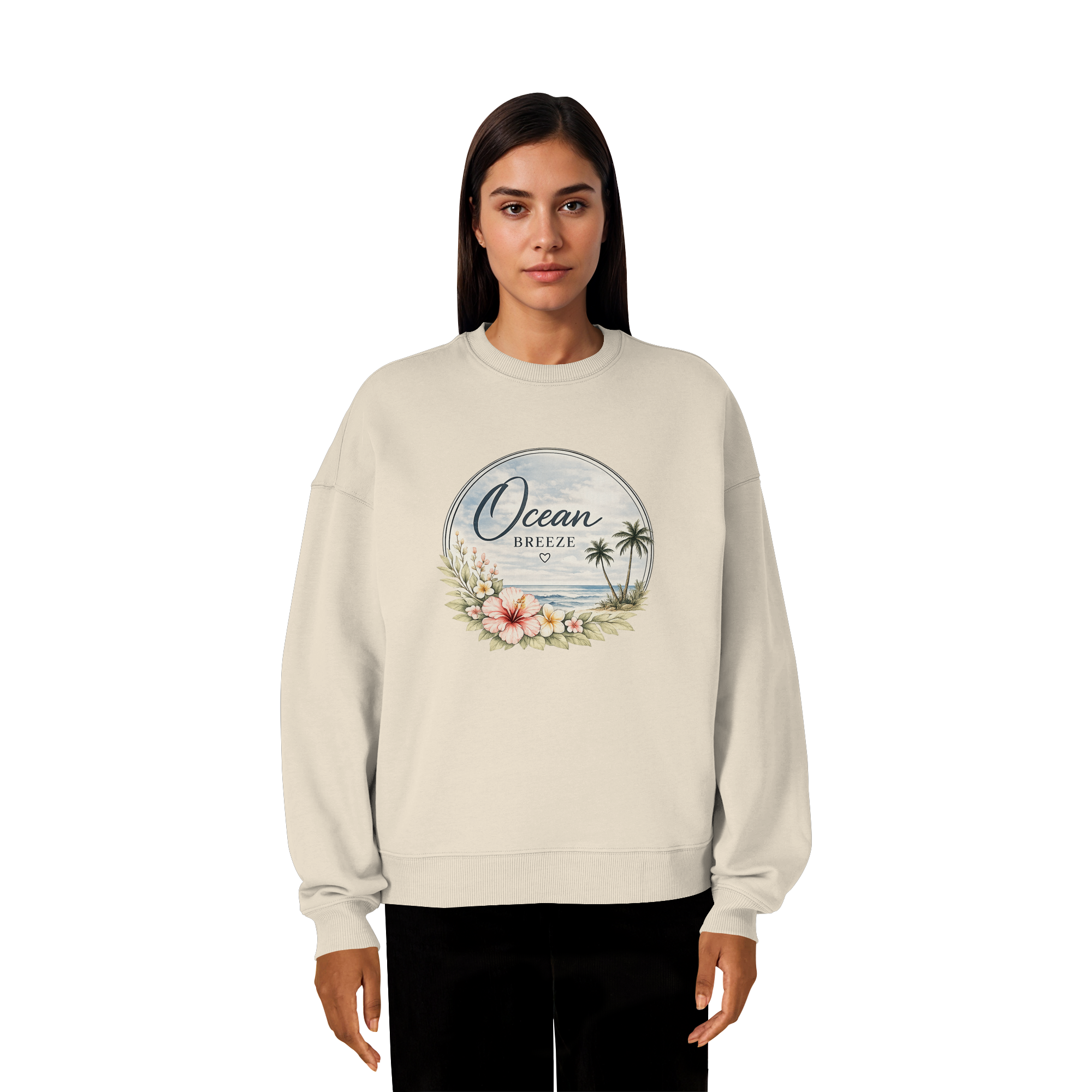 Ocean Breeze - Organic Oversize Sweatshirt