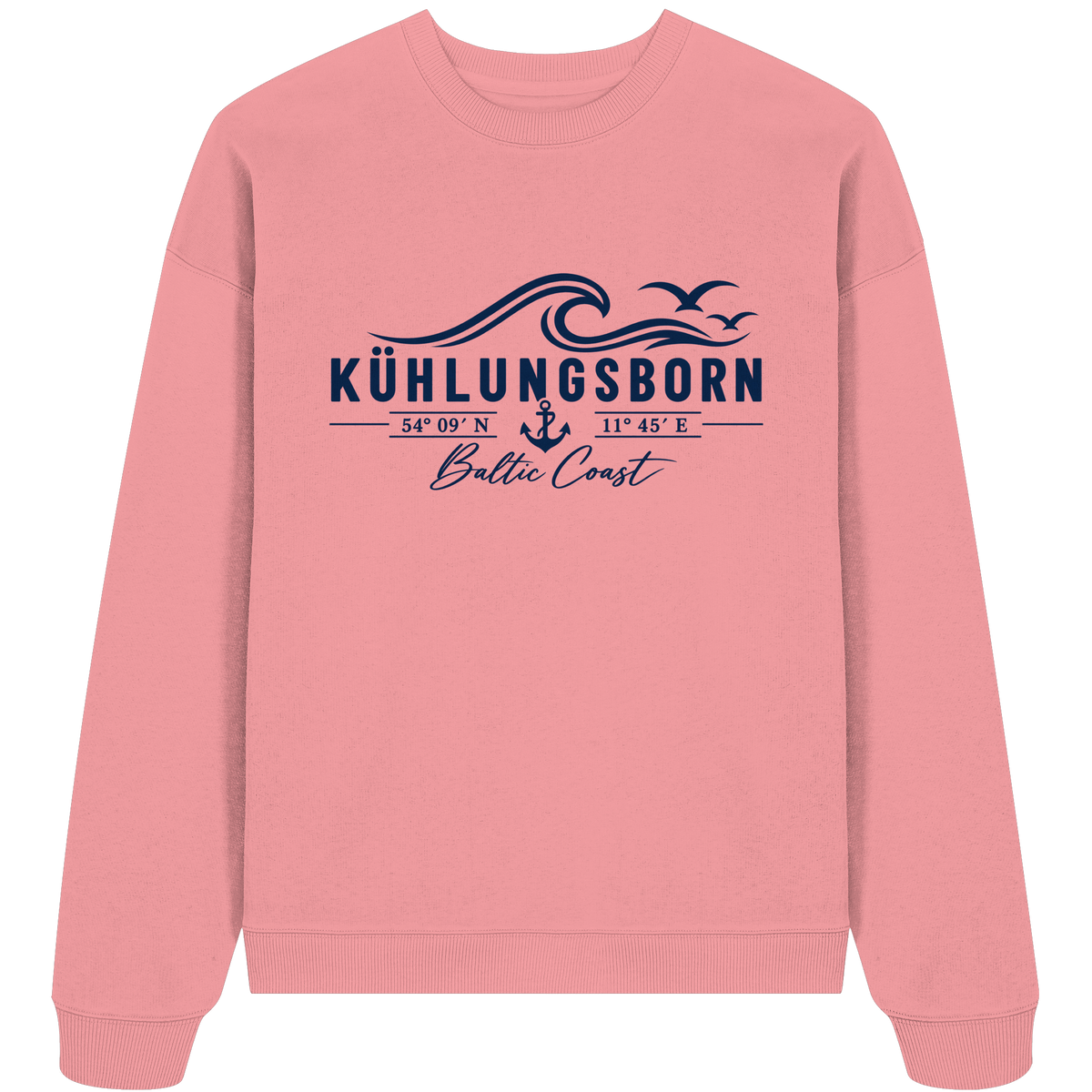 Kühlungsborn – Baltic Coast - Organic Oversize Sweatshirt