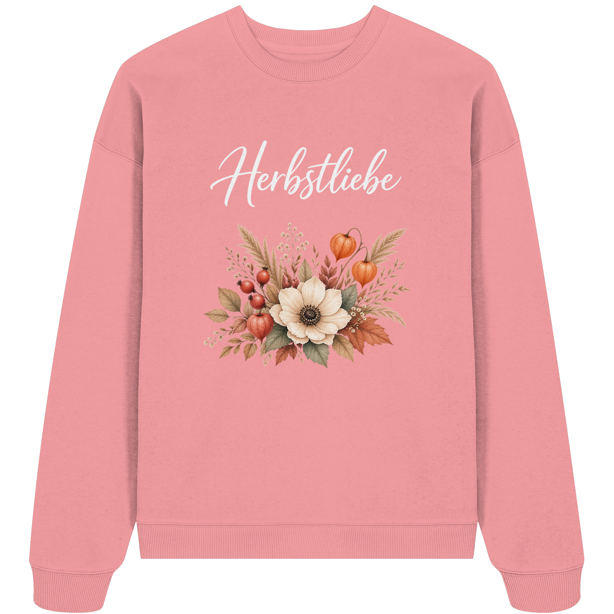Herbstliebe – Golden Harvest - Dark Edition - - Organic Oversize Sweatshirt