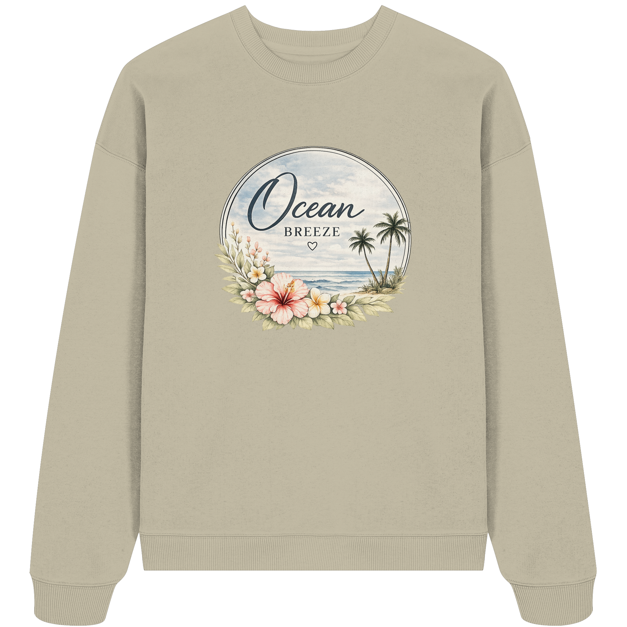Ocean Breeze - Organic Oversize Sweatshirt