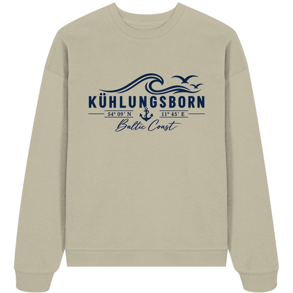 Kühlungsborn – Baltic Coast - Organic Oversize Sweatshirt