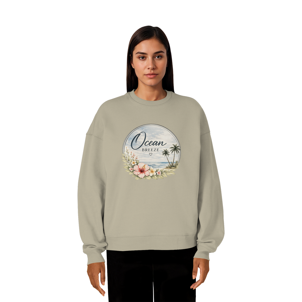 Ocean Breeze - Organic Oversize Sweatshirt