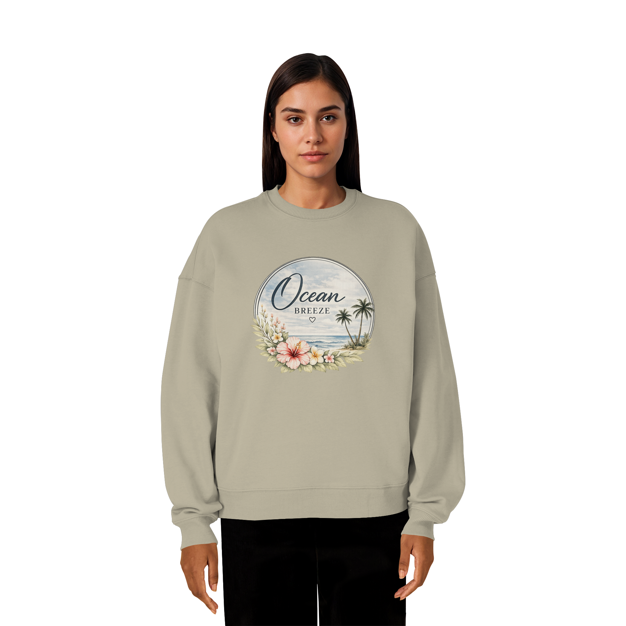 Ocean Breeze - Organic Oversize Sweatshirt