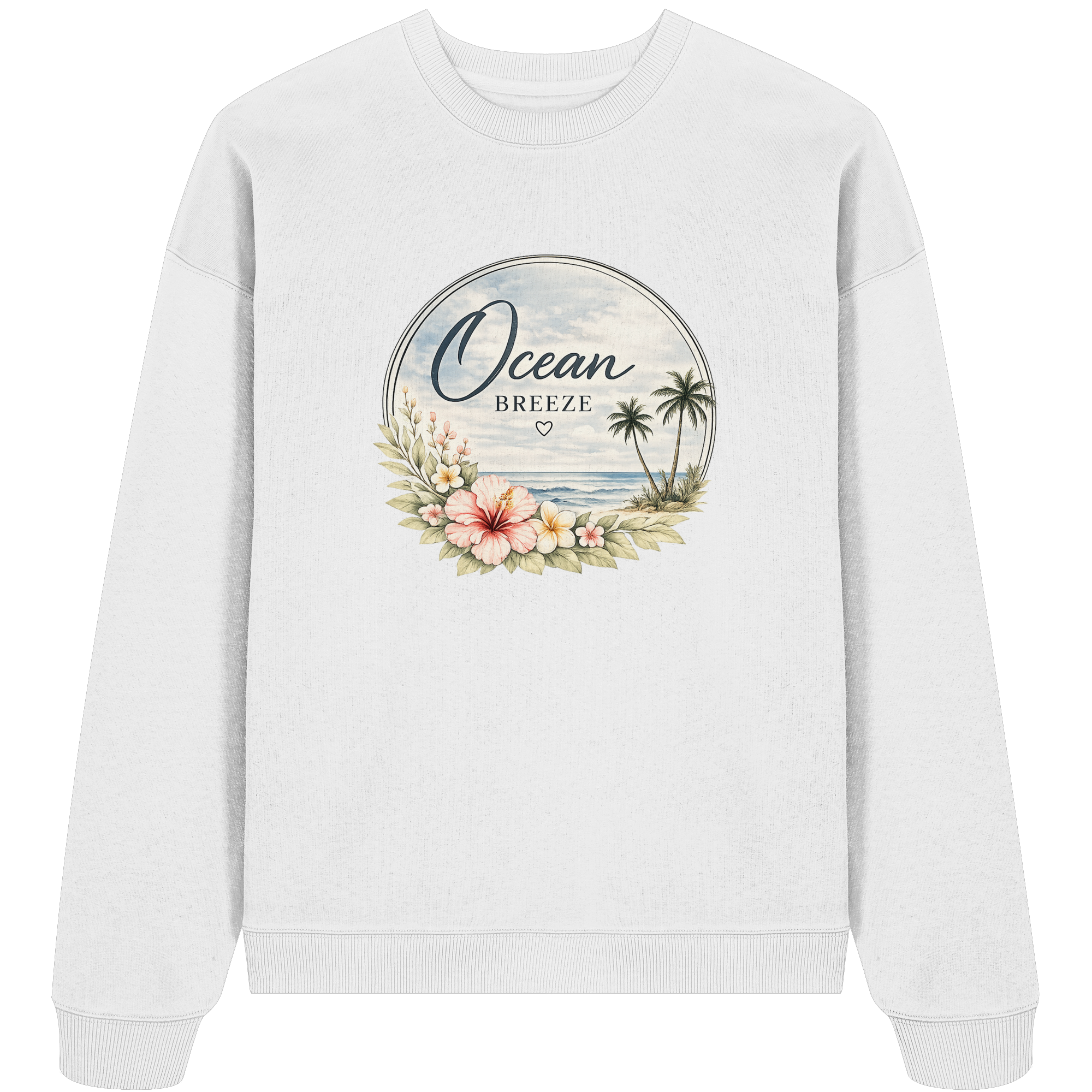 Ocean Breeze - Organic Oversize Sweatshirt