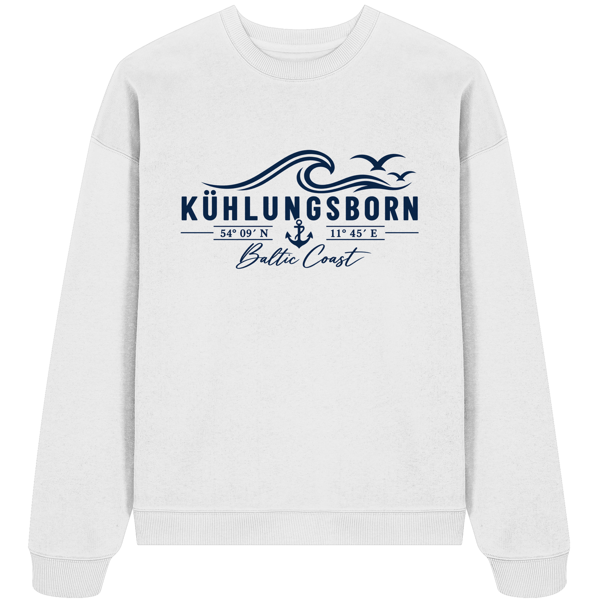 Kühlungsborn – Baltic Coast - Organic Oversize Sweatshirt
