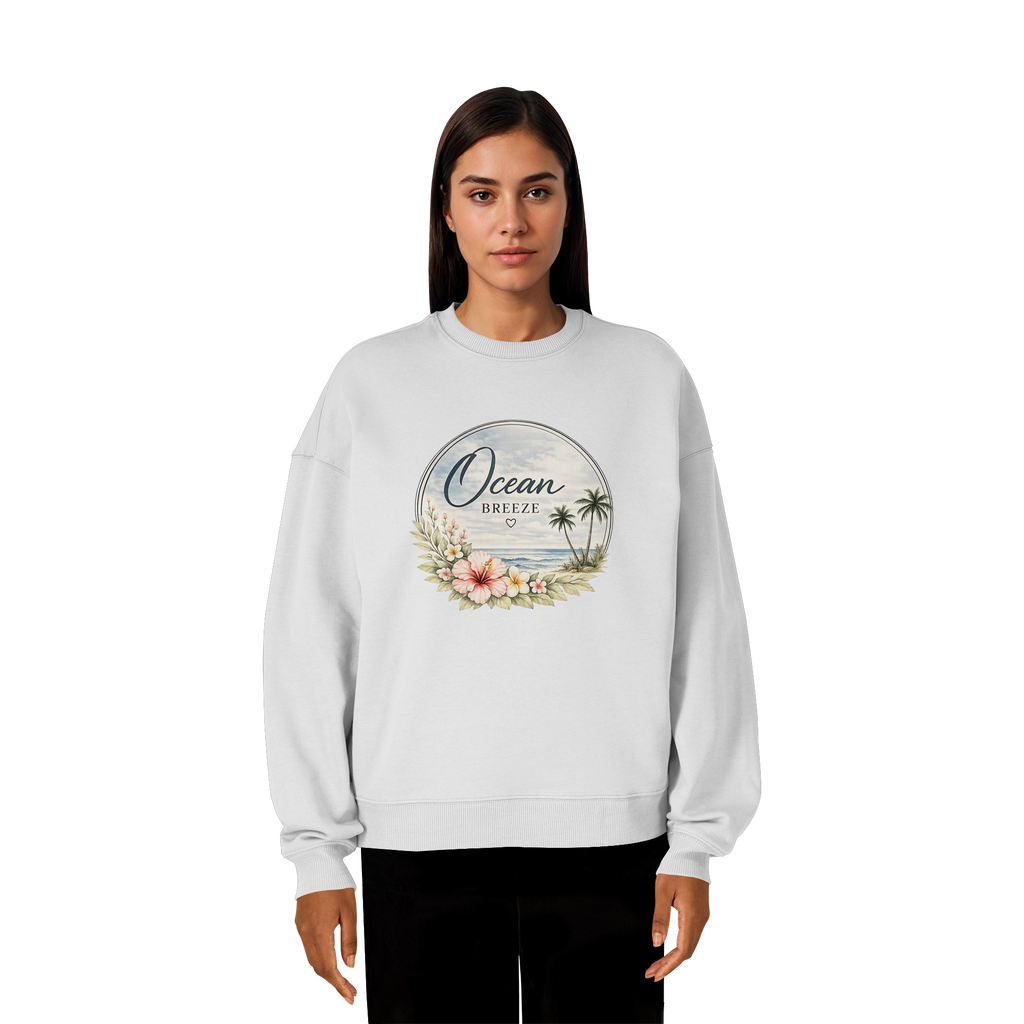 Ocean Breeze - Organic Oversize Sweatshirt