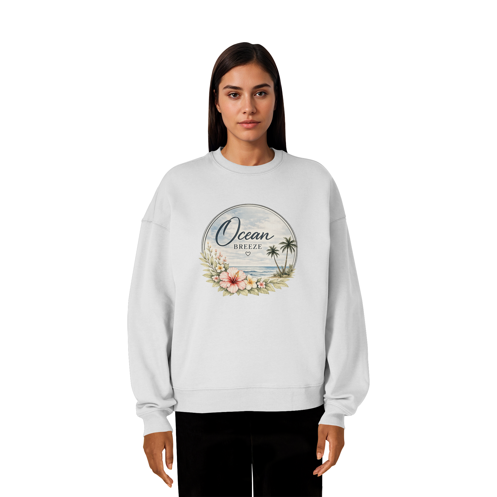 Ocean Breeze - Organic Oversize Sweatshirt