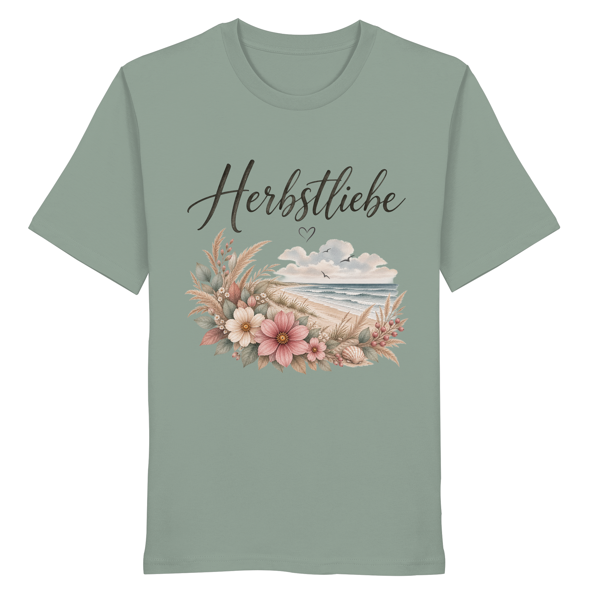 Autumn Coast – Herbstliebe am Meer - - Organic Shirt