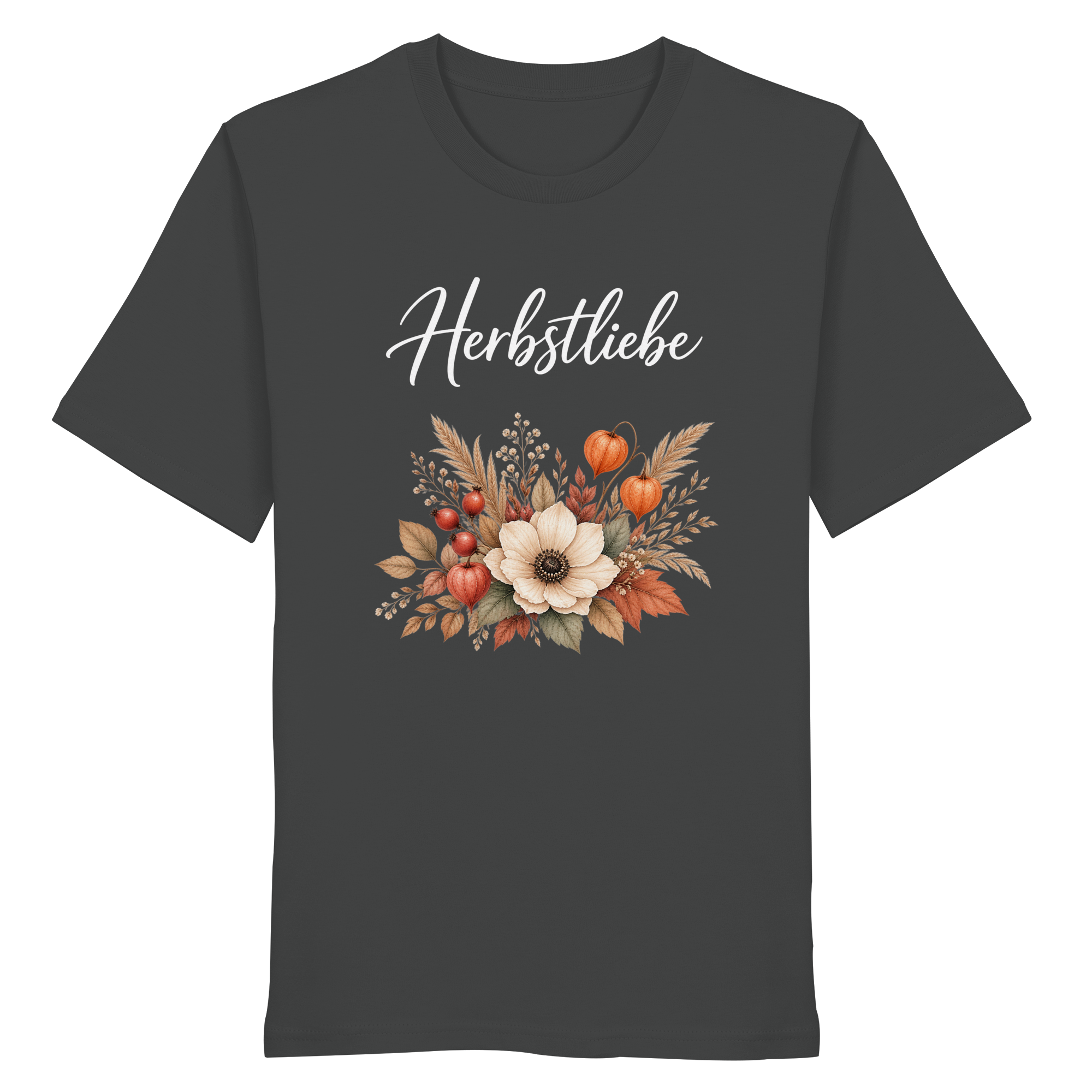 Herbstliebe – Golden Harvest - Dark Edition - - Organic Shirt