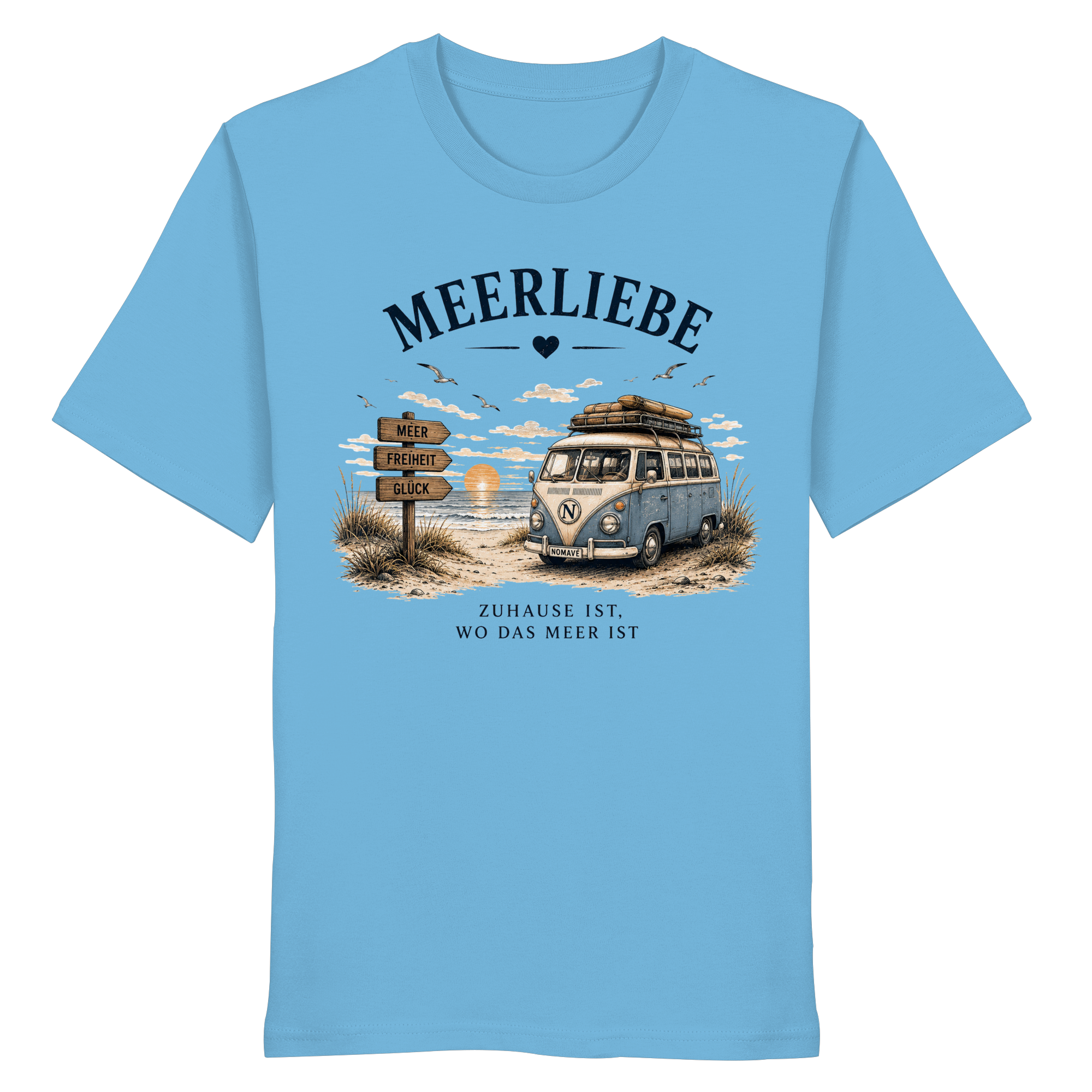 Meerliebe Vanlife – Organic Shirt