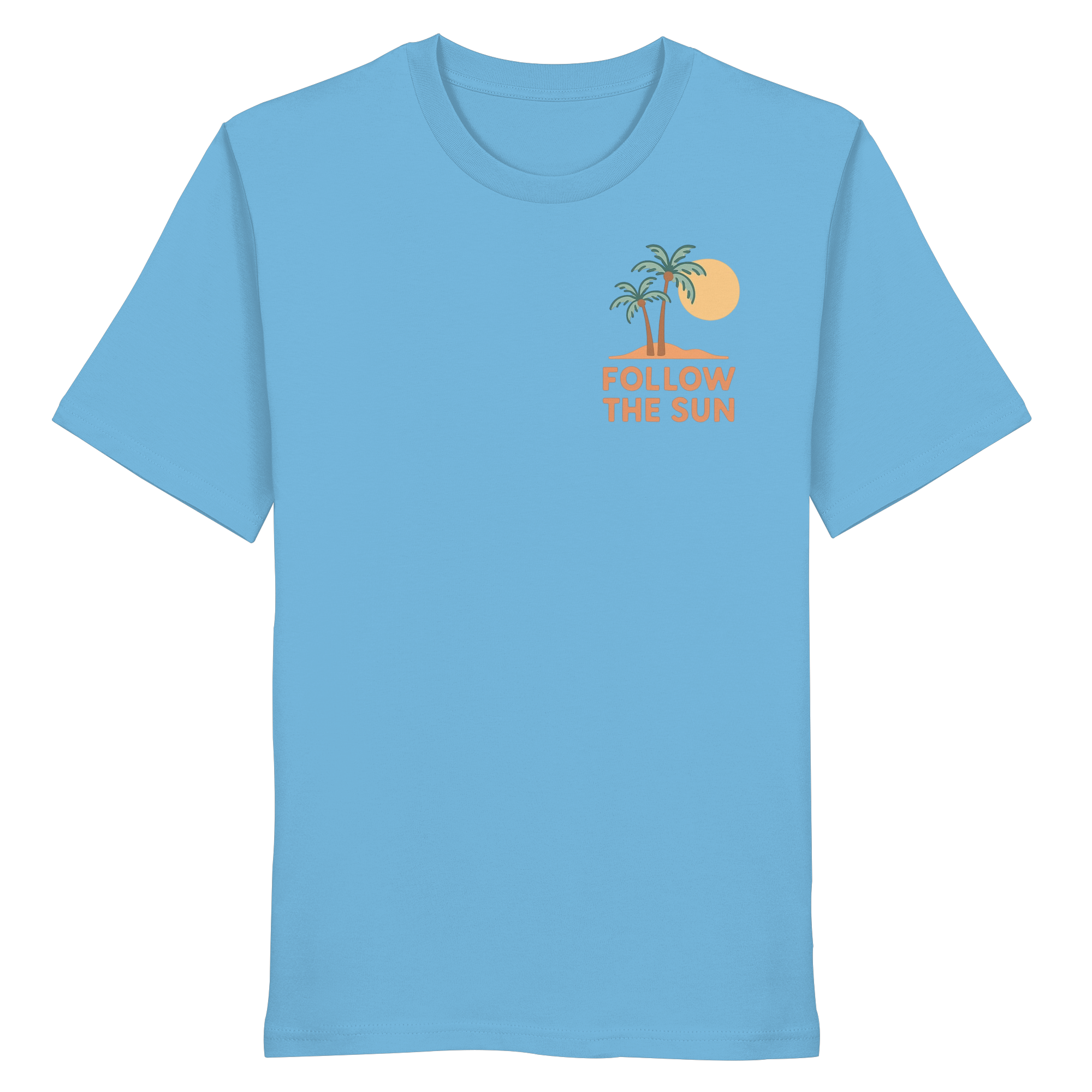 Organic T-Shirt – Follow the Sun - Organic Shirt
