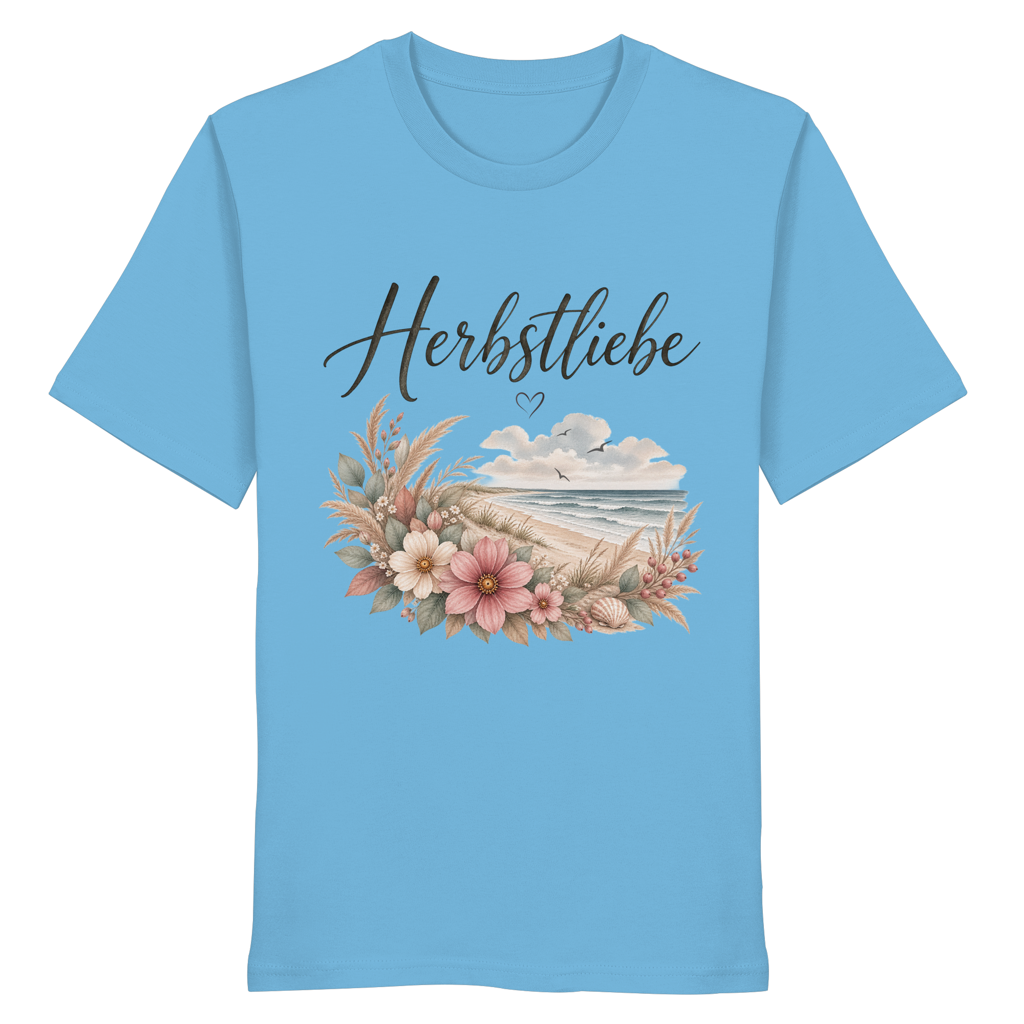 Autumn Coast – Herbstliebe am Meer - - Organic Shirt