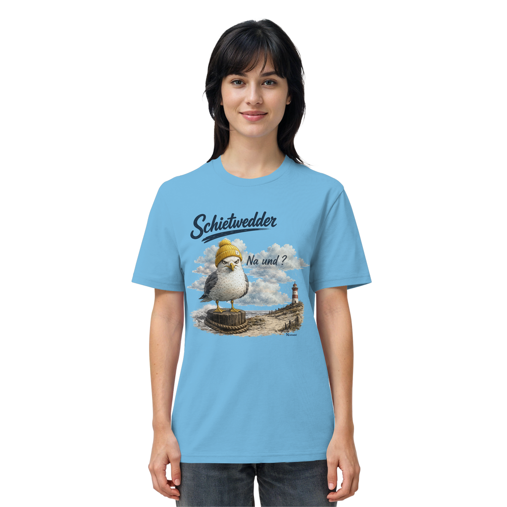 Alpha Möwe – Schietwedder? Na und! - Organic Shirt