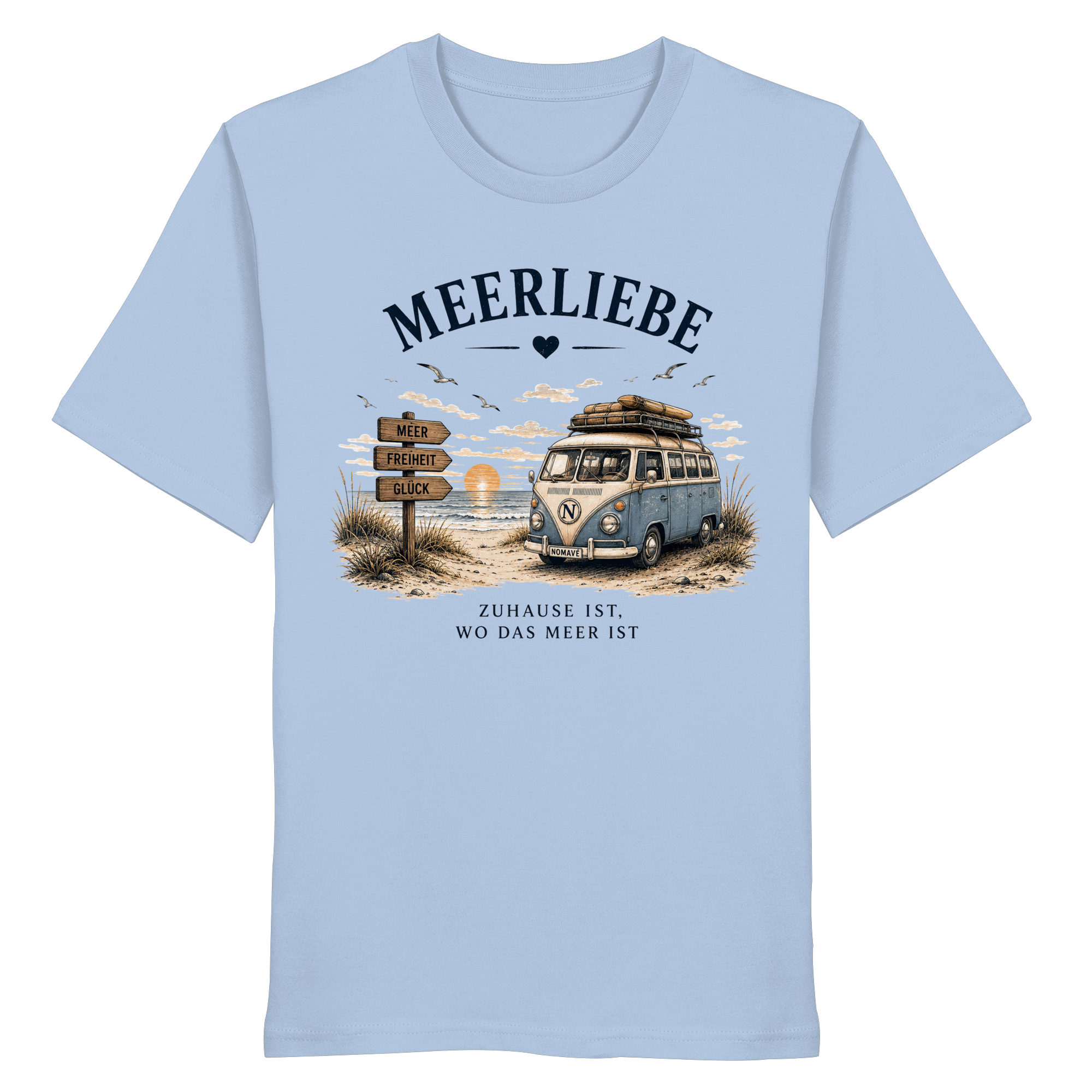 Meerliebe Vanlife – Organic Shirt