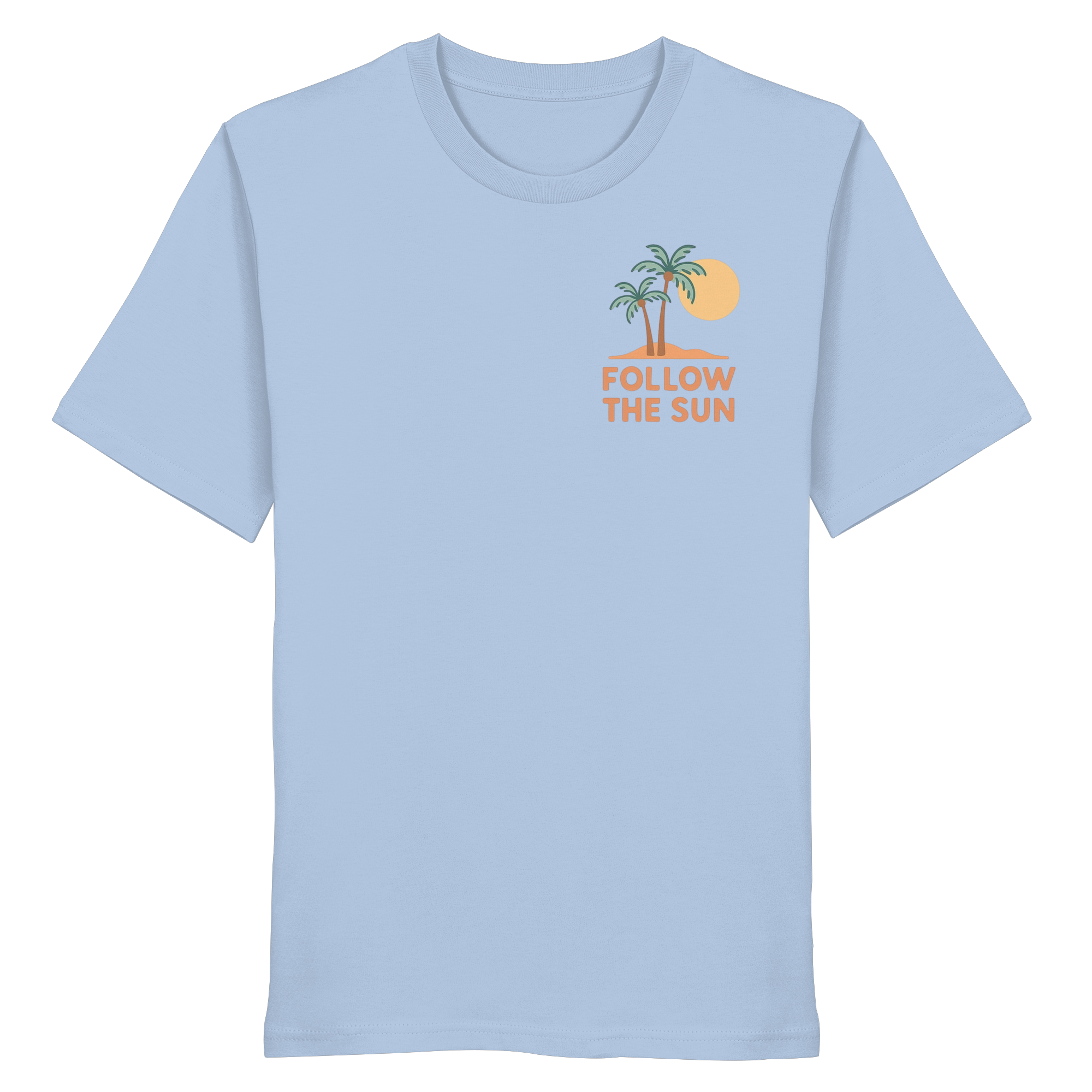 Organic T-Shirt – Follow the Sun - Organic Shirt