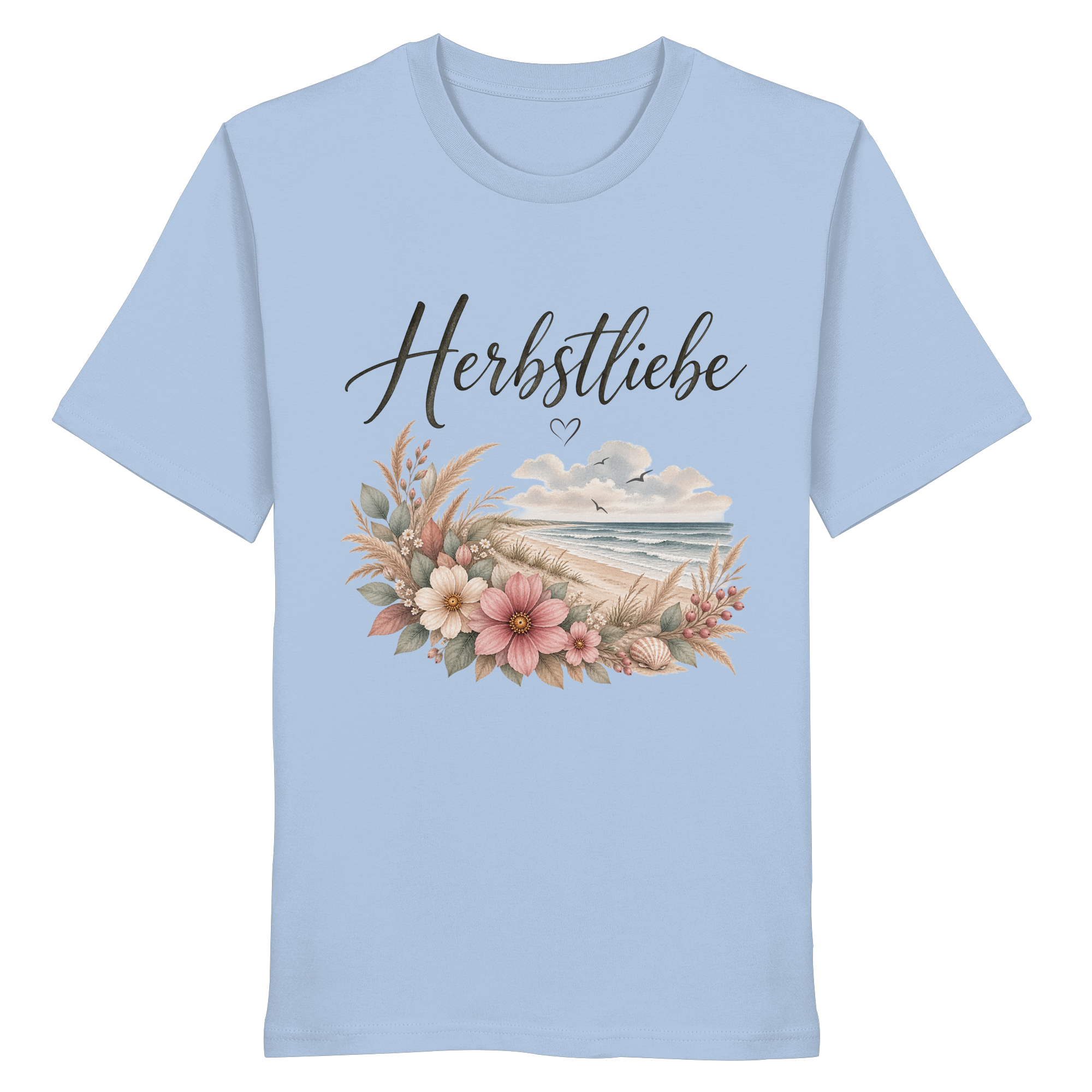Autumn Coast – Herbstliebe am Meer - - Organic Shirt