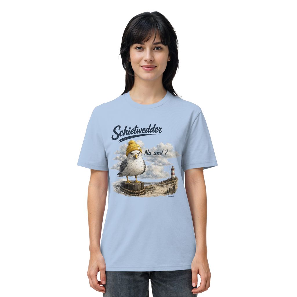 Alpha Möwe – Schietwedder? Na und! - Organic Shirt