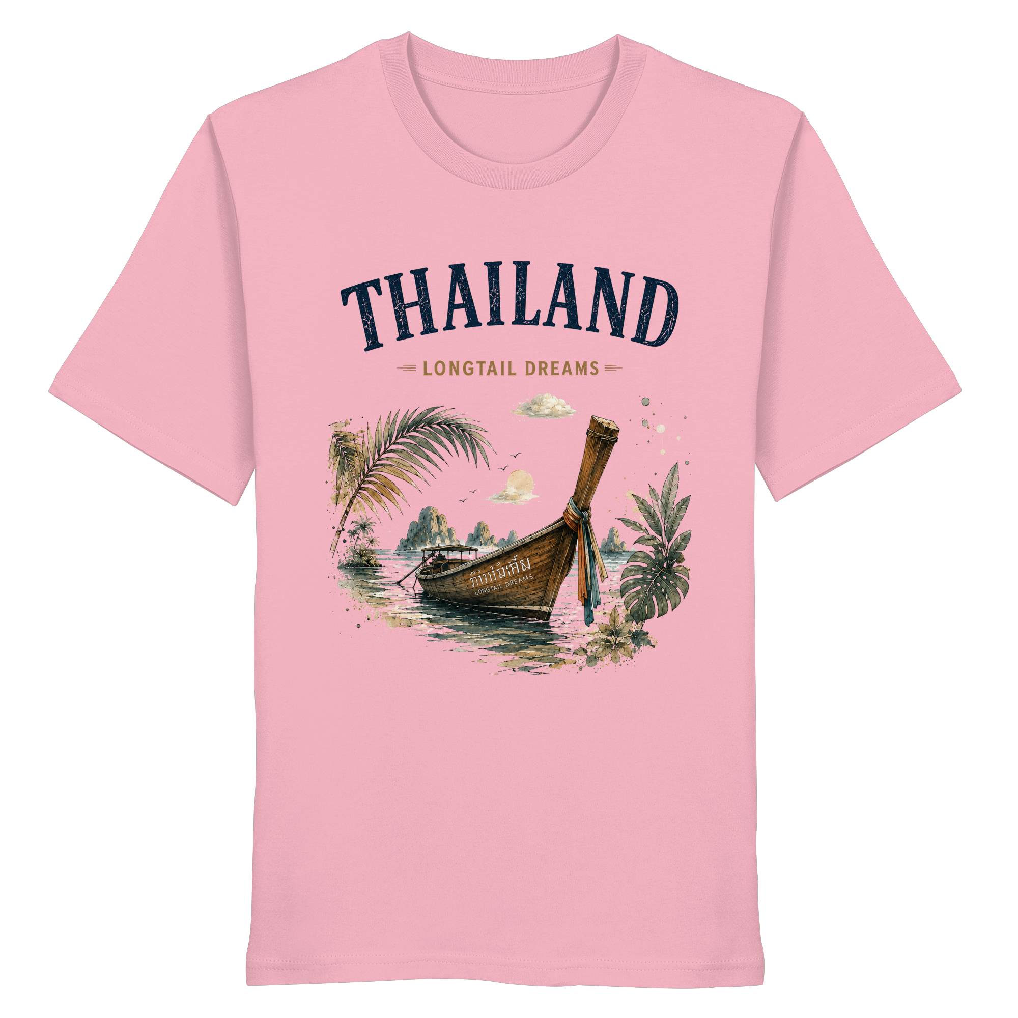 Thailand Longtail Dreams – Light Edition | Bio T-Shirt