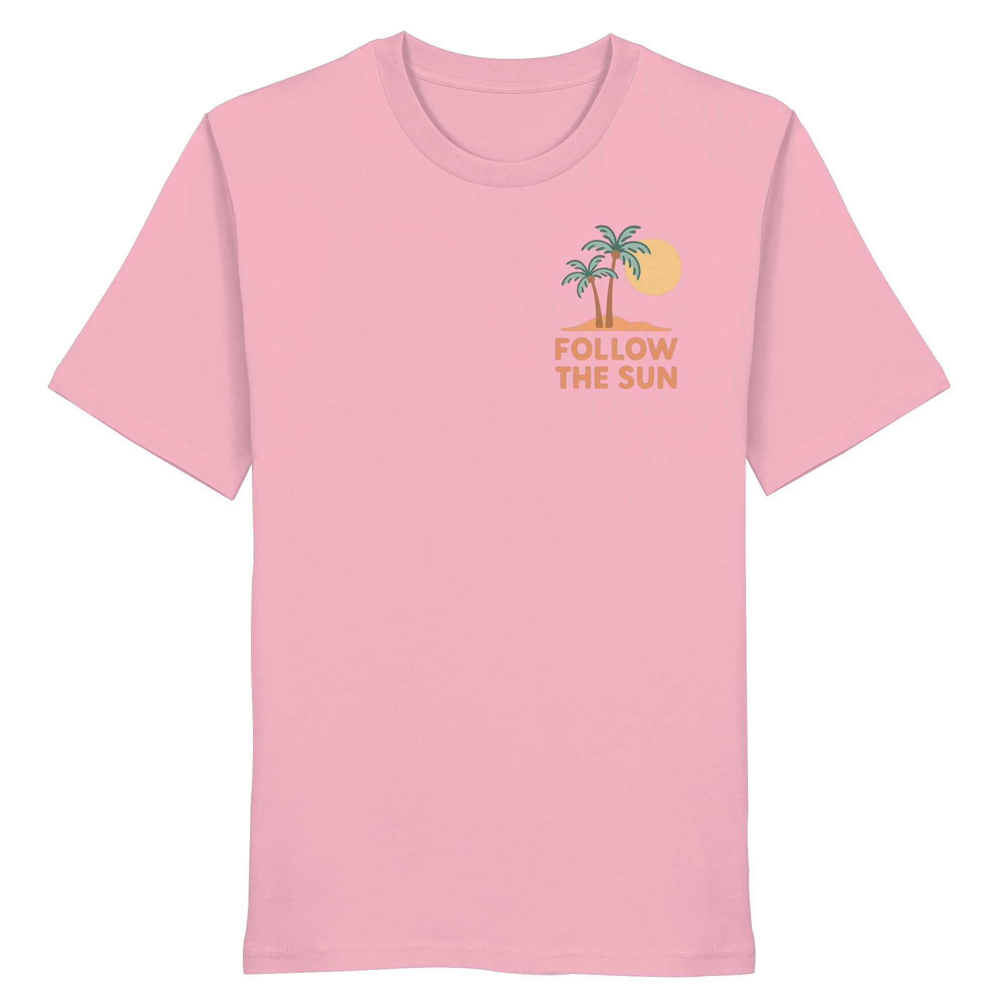 Organic T-Shirt – Follow the Sun - Organic Shirt