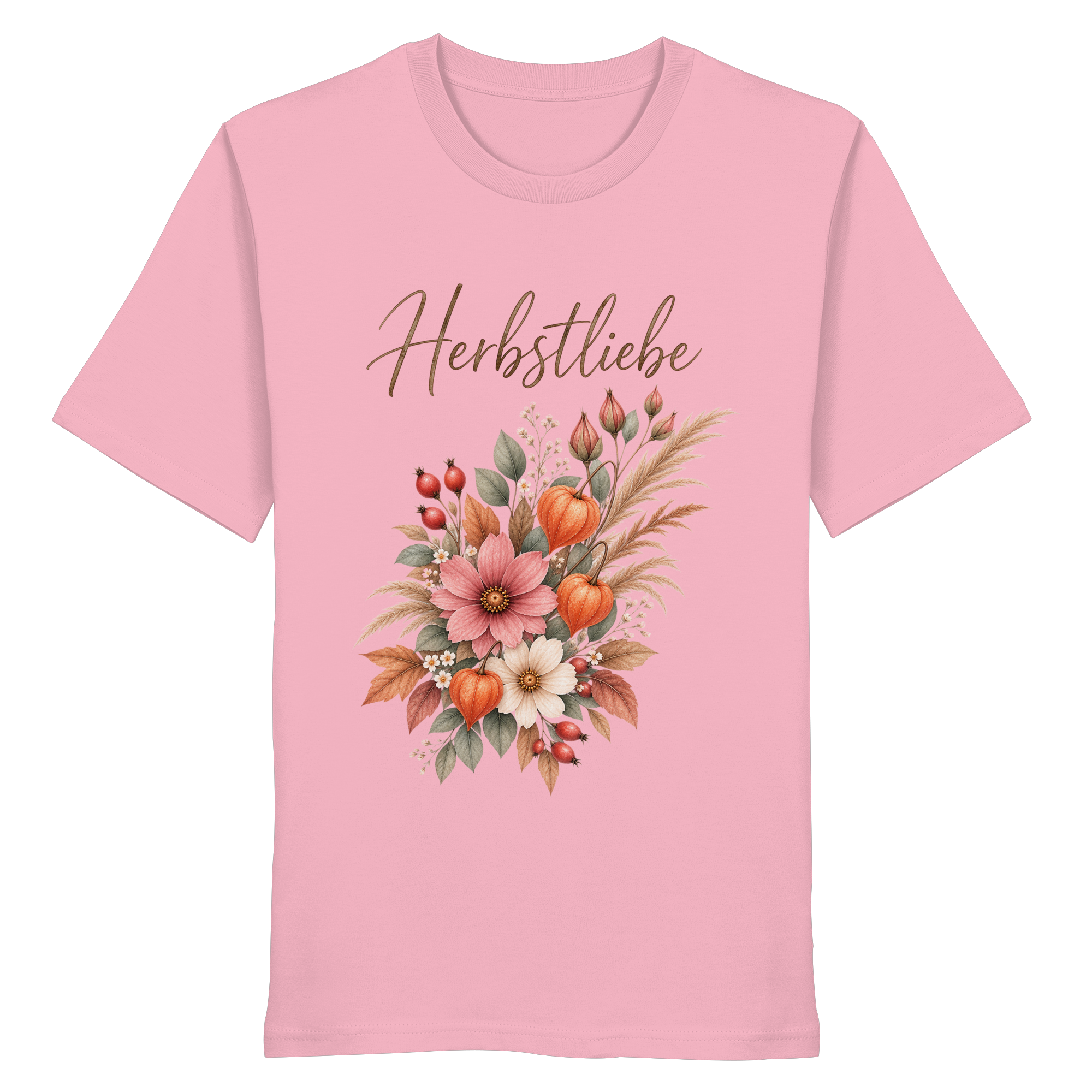 Autumn Garden – Florale Herbstliebe - Organic Shirt