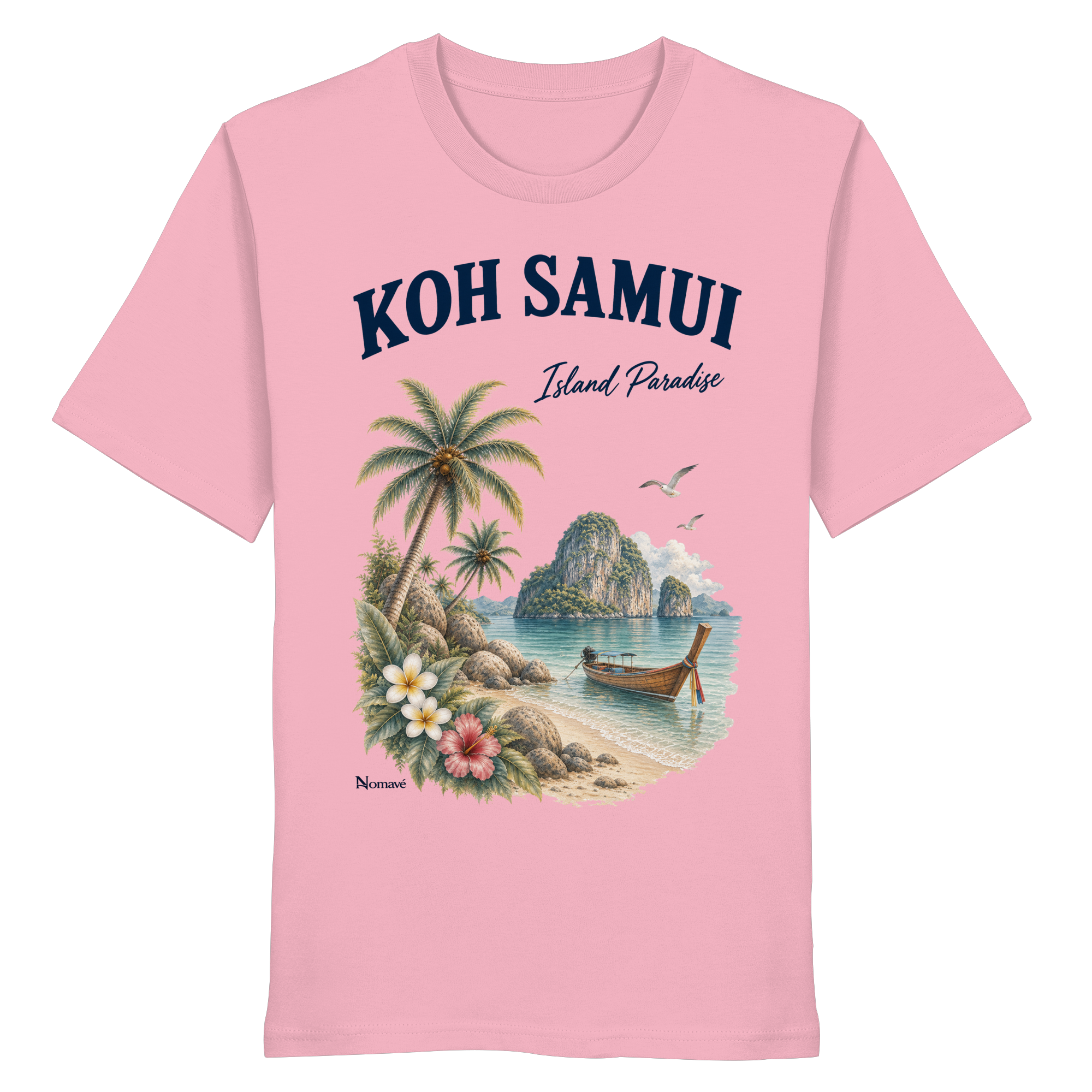 Koh Samui Thailand – Island Paradise – Tropical Vintage - Bio T - Shirt