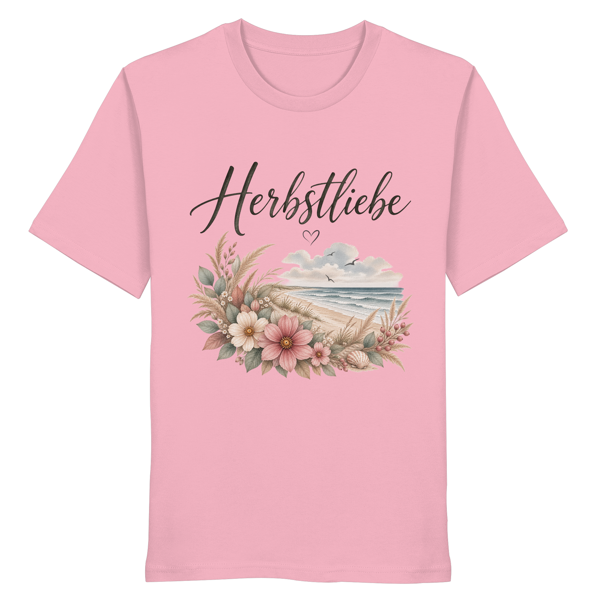 Autumn Coast – Herbstliebe am Meer - - Organic Shirt