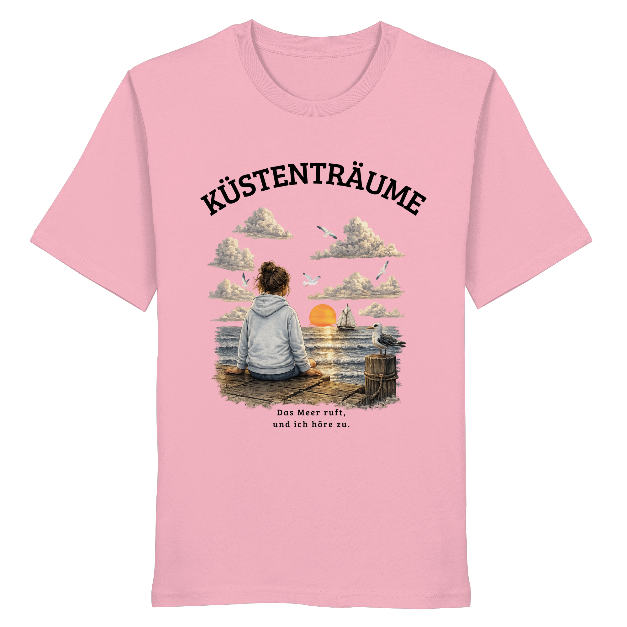 Küstenträume – Emotionales Bio-T-Shirt