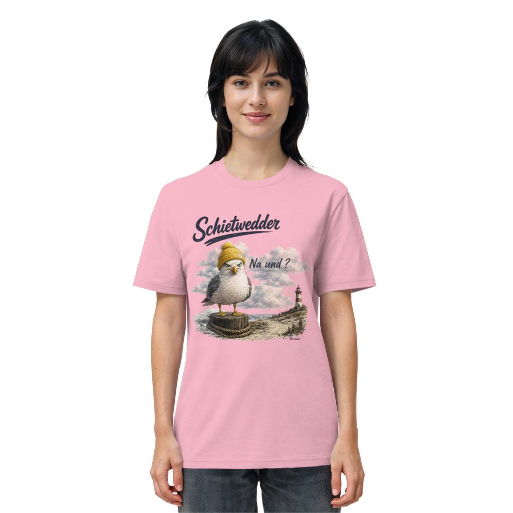 Alpha Möwe – Schietwedder? Na und! - Organic Shirt