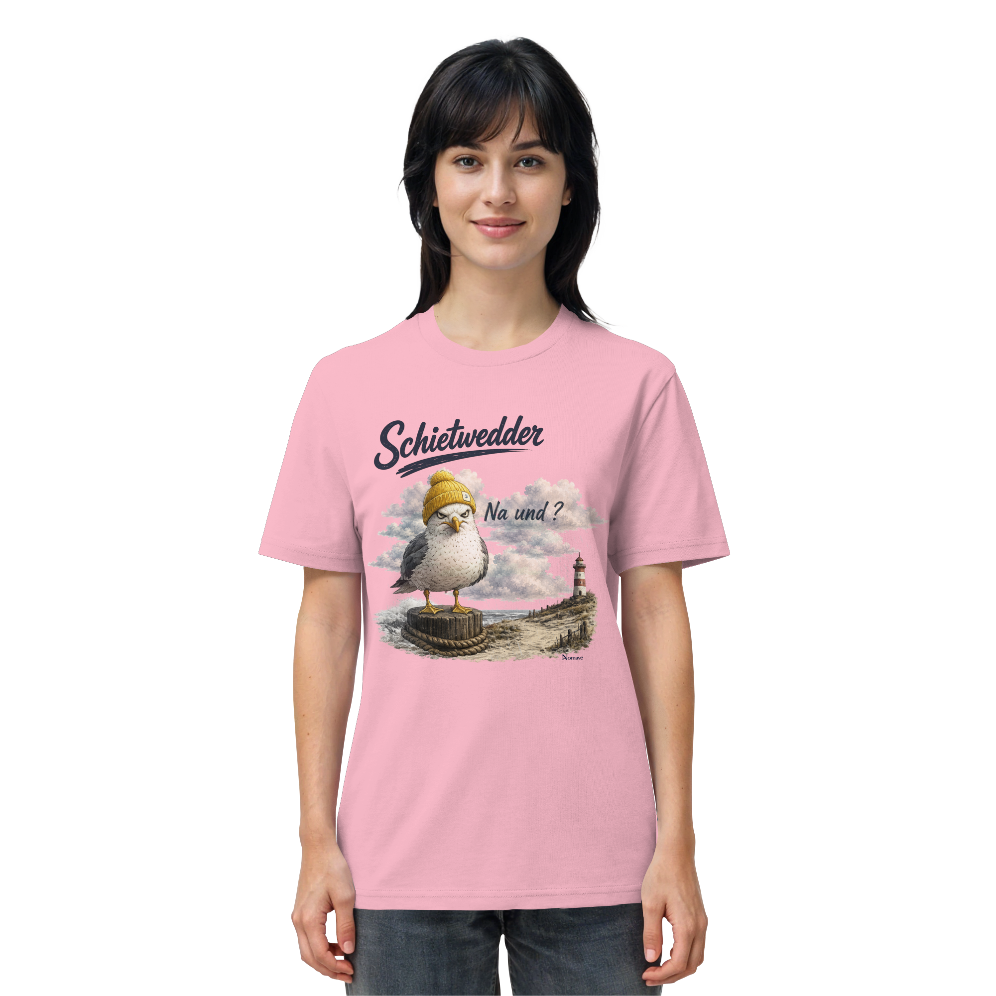 Alpha Möwe – Schietwedder? Na und! - Organic Shirt