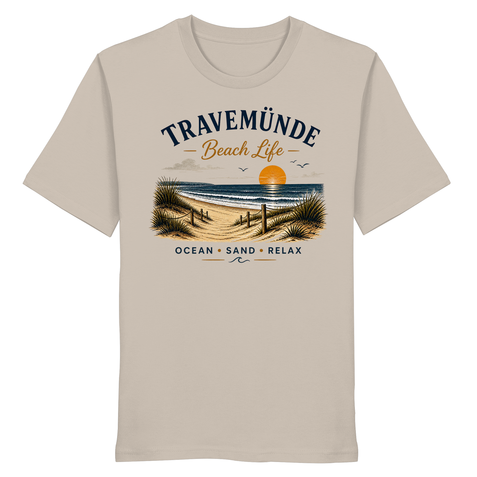 Travemünde Beach Life – Organic Shirt