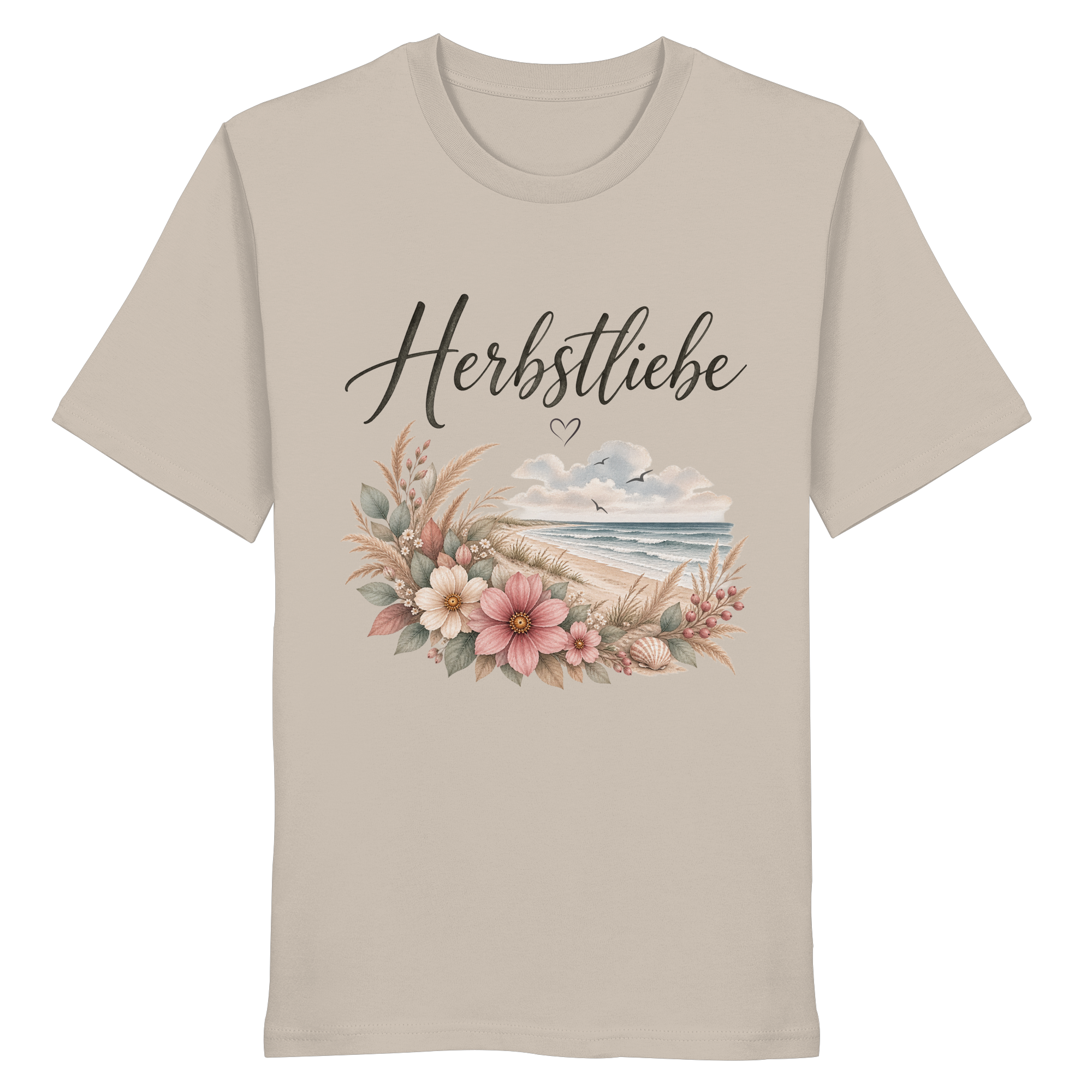 Autumn Coast – Herbstliebe am Meer - - Organic Shirt