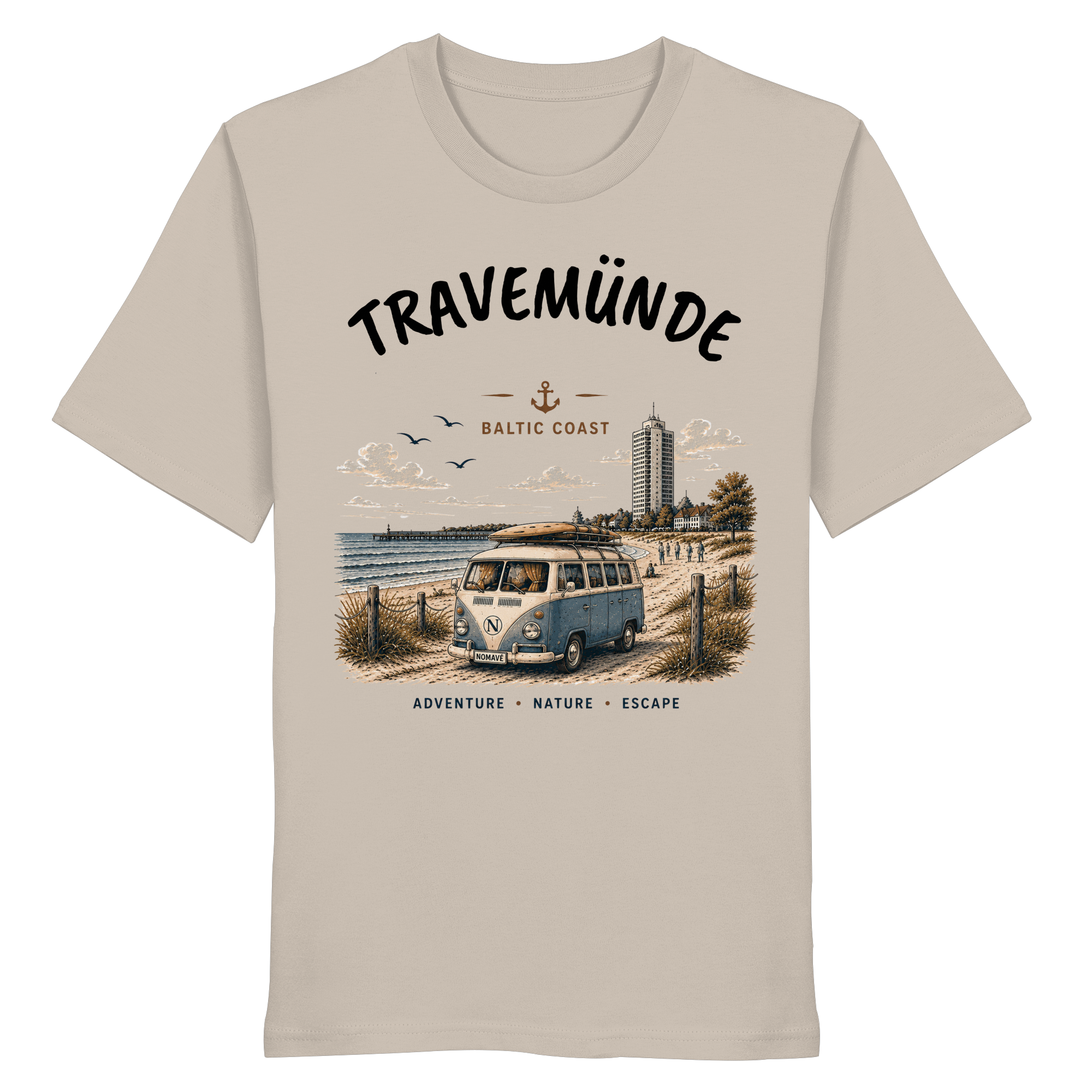 Travemünde Beach Life Shirt – Baltic Coast Edition
